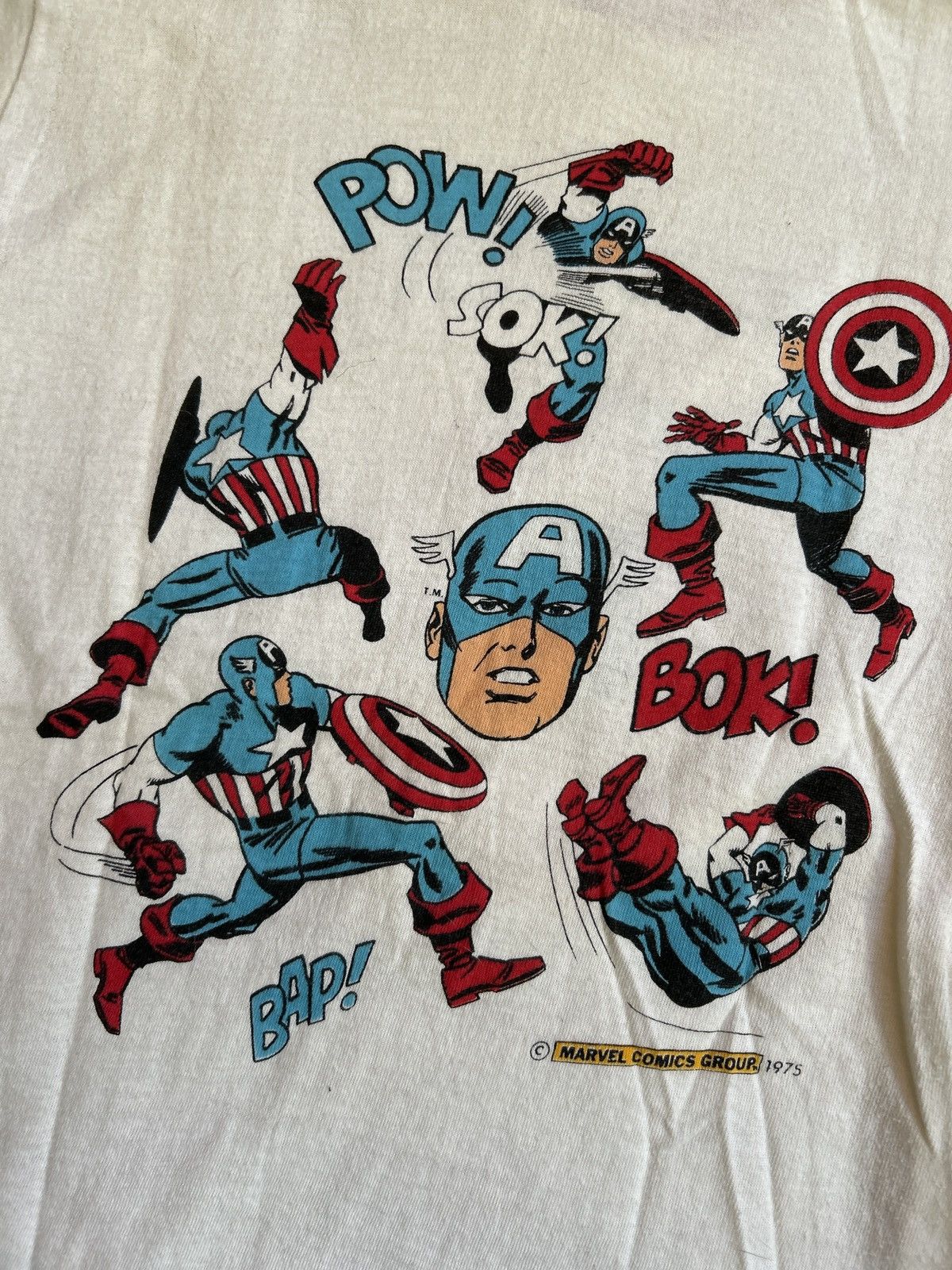 Vintage Vintage 1975 Marvel Baby T Shirts Size M 10-12 Size US XXS / EU 40 - 12 Thumbnail