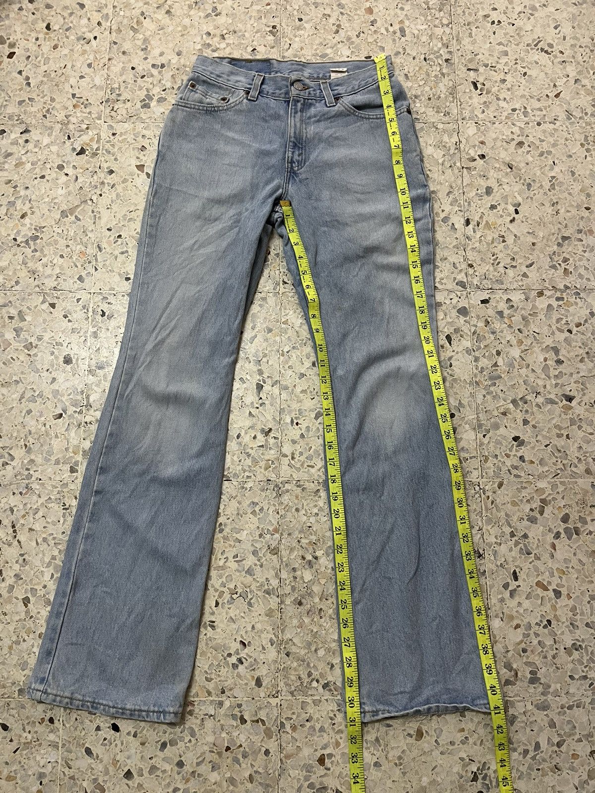 Levi's Vintage 90s Levi’s 517 boot cut light blue wash Size US 27 - 10 Thumbnail