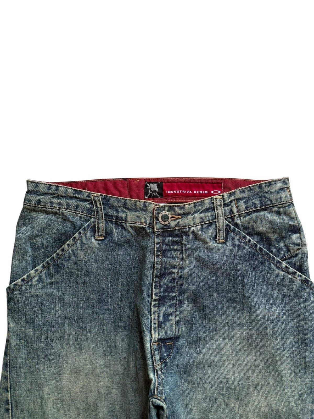 Oakley Vintage Oakley Mud Wash Spiral Leg Rare Jeans Size US 30 / EU 46 - 4 Thumbnail