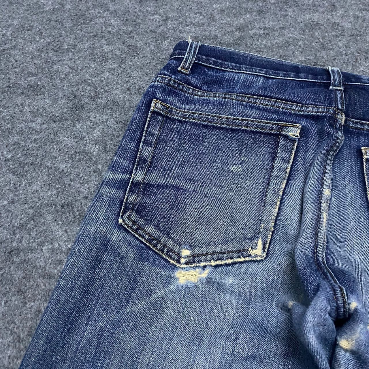 Marc Jacobs 💥Best Offer💥Marc Jacob Selvegde Distressed Denim Size US 30 / EU 46 - 10 Thumbnail