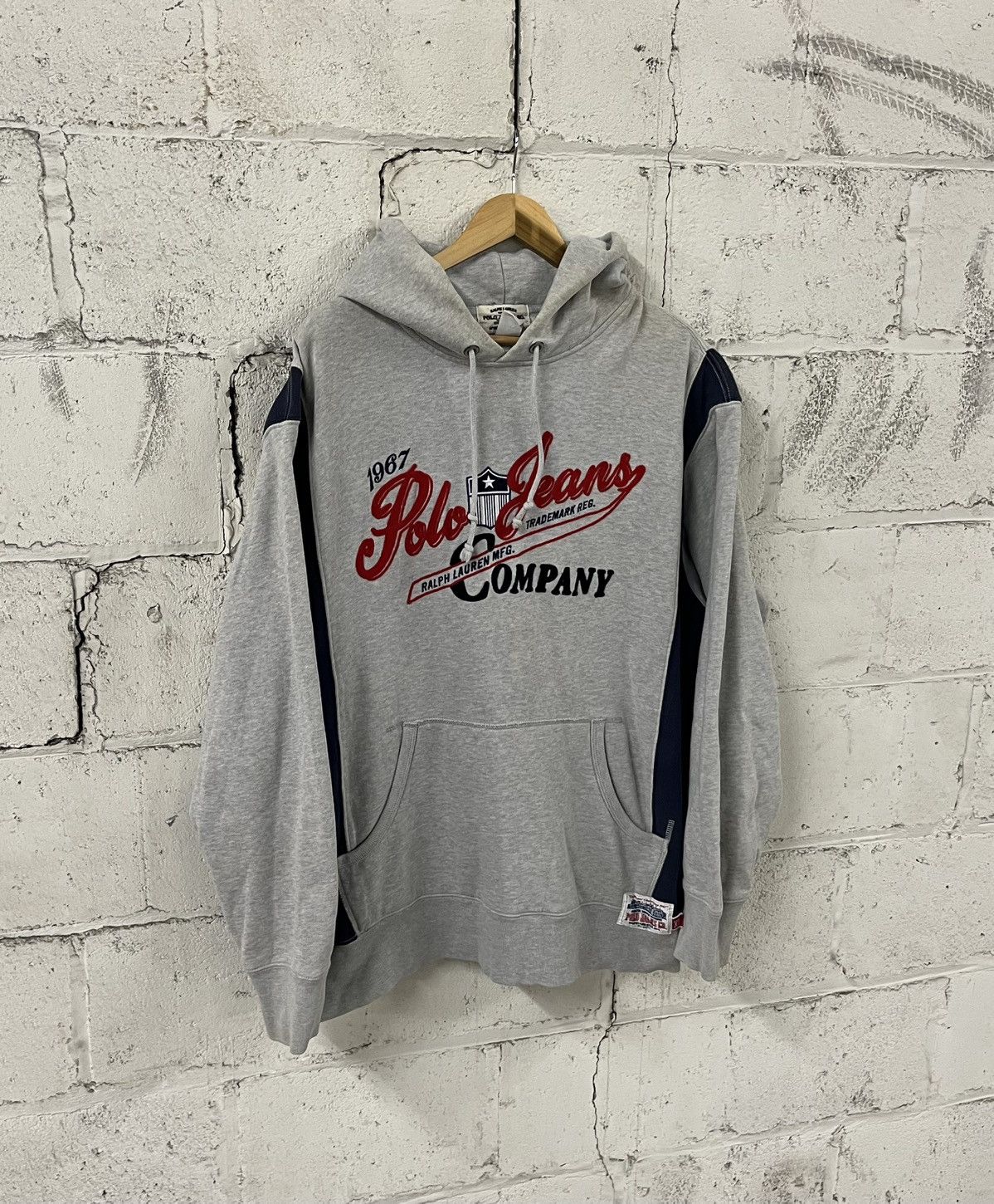 Polo Ralph Lauren Polo Ralph Lauren vintage 90s rare hoodie streetwear hype Size US XL / EU 56 / 4 - 1 Thumbnail