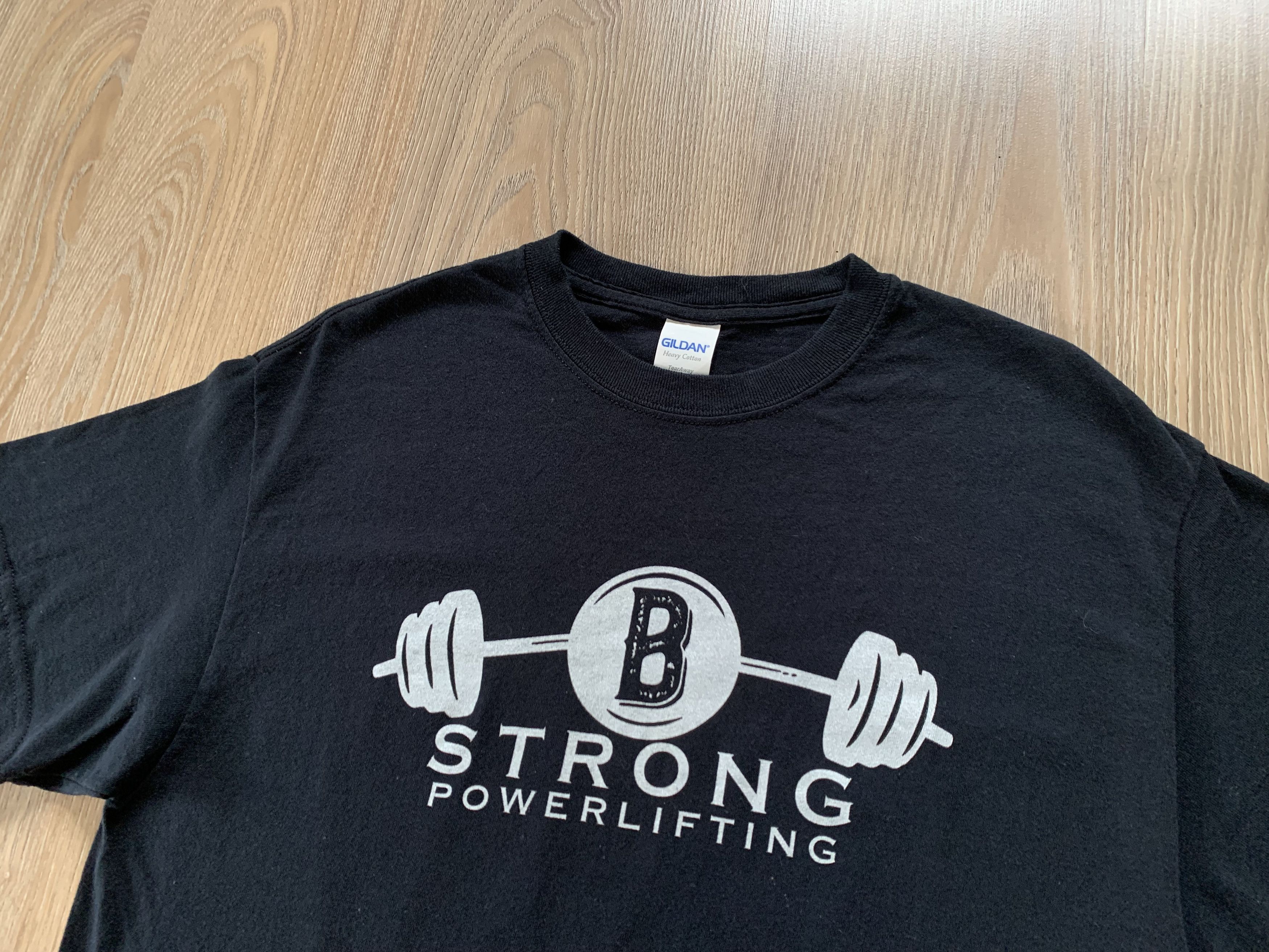 Gildan Strong Powerlifting Printed T Shirt Size US M / EU 48-50 / 2 - 4 Thumbnail