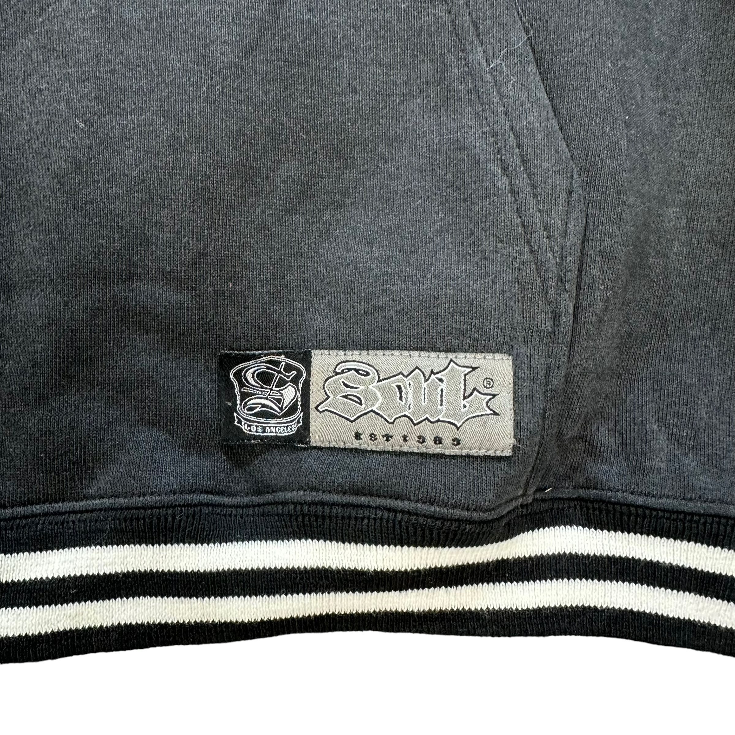 Japanese Brand SOUL LOS ANGELES BIG LOGO PULLOVER HOODIES #9059-53 Size US XL / EU 56 / 4 - 5 Thumbnail