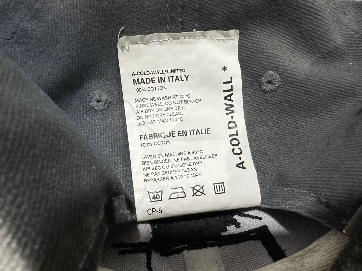 A-COLD-WALL* 🔥A Cold Wall Core Cap Washed Grey Onyx Size ONE SIZE - 8 Thumbnail