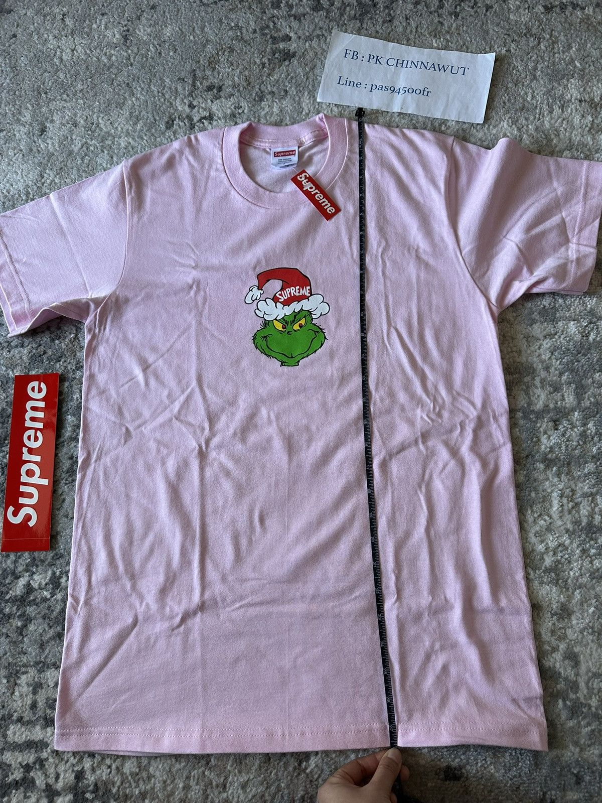 Supreme SUPREME GRINCH TEE FW24 Size US S / EU 44-46 / 1 - 6 Thumbnail