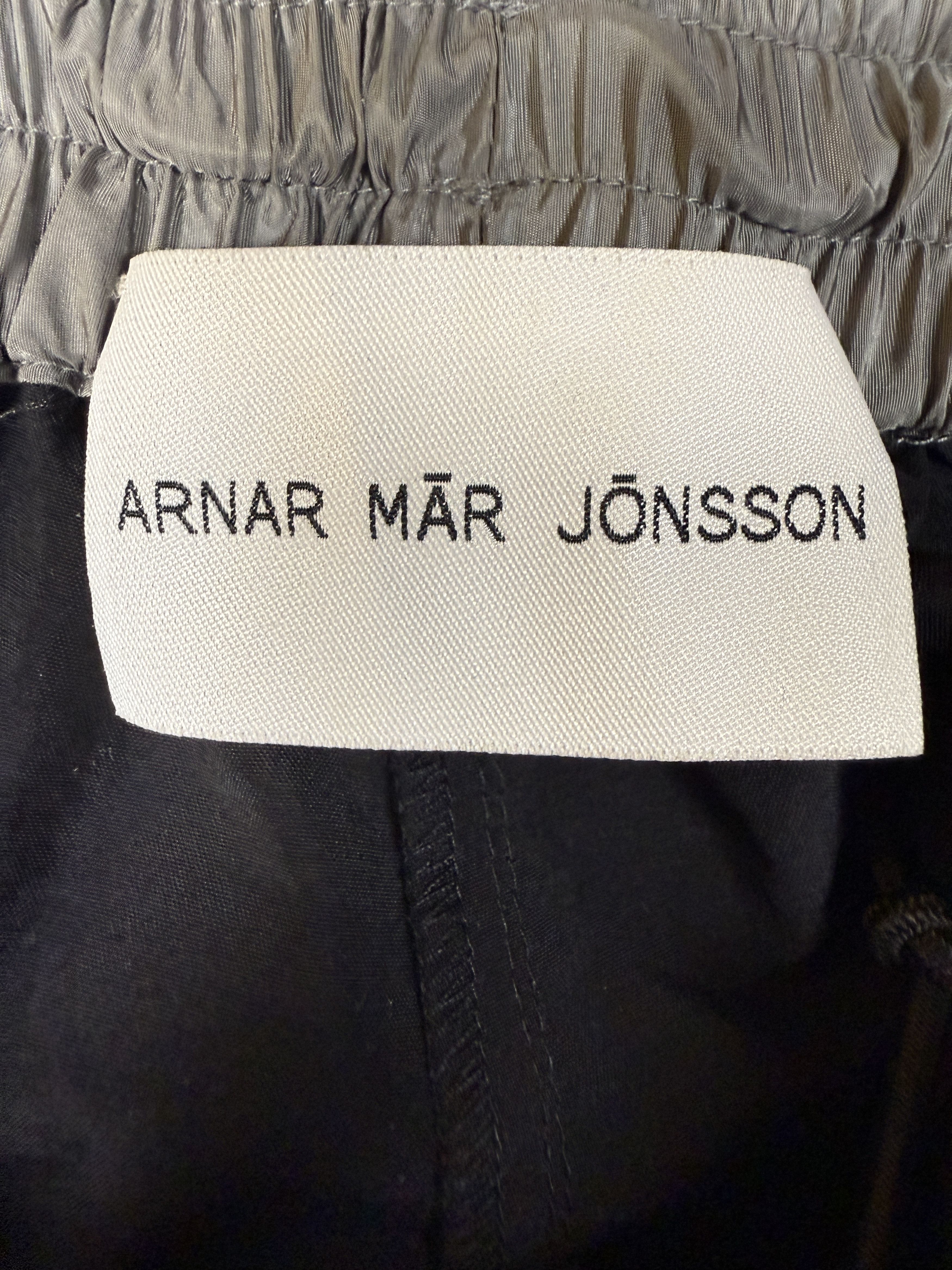 Arnar Mar Jonsson $480 Arnar Mar Jonsson Taffeta Track Pants Size US 32 / EU 48 - 4 Thumbnail