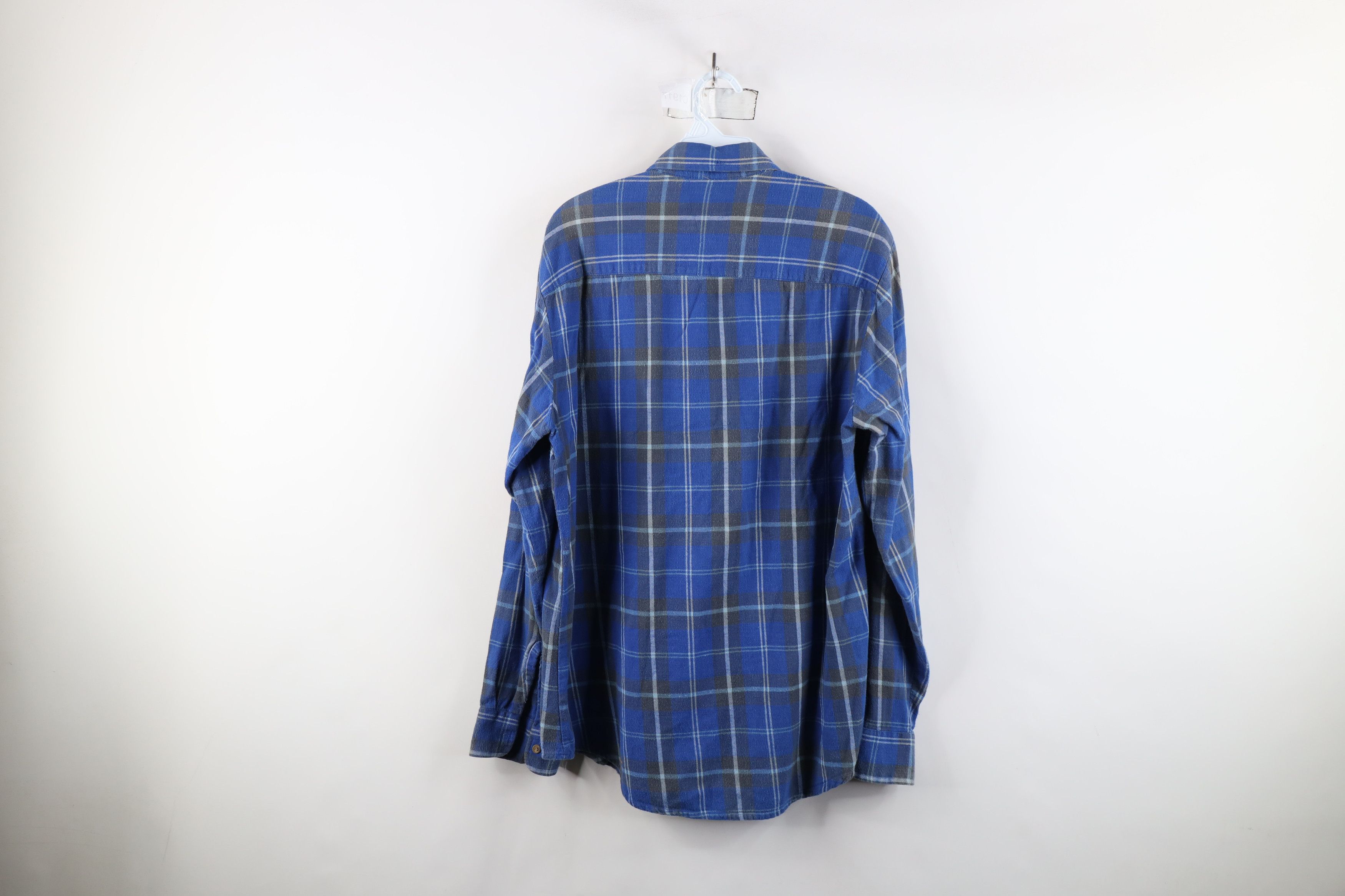 Vintage Vintage 90s Streetwear Flannel Collared Button Down Shirt Size US M / EU 48-50 / 2 - 11 Thumbnail