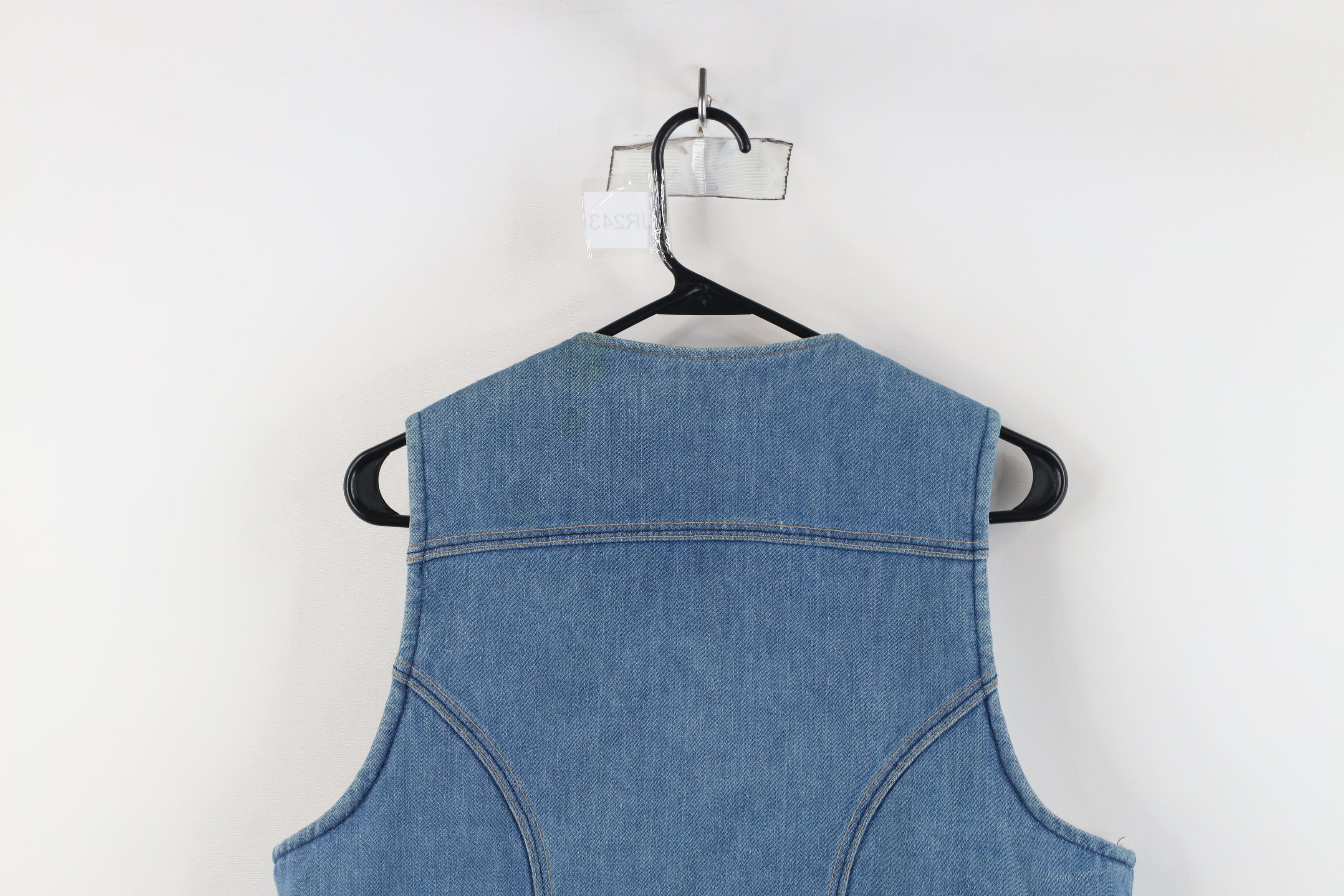 Vintage Vintage 60s 70s Streetwear Lined Denim Vest Jacket USA Size US M / EU 48-50 / 2 - 14 Thumbnail