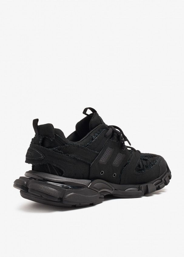 o1w1db10425 Track Sneakers Canvas in Black