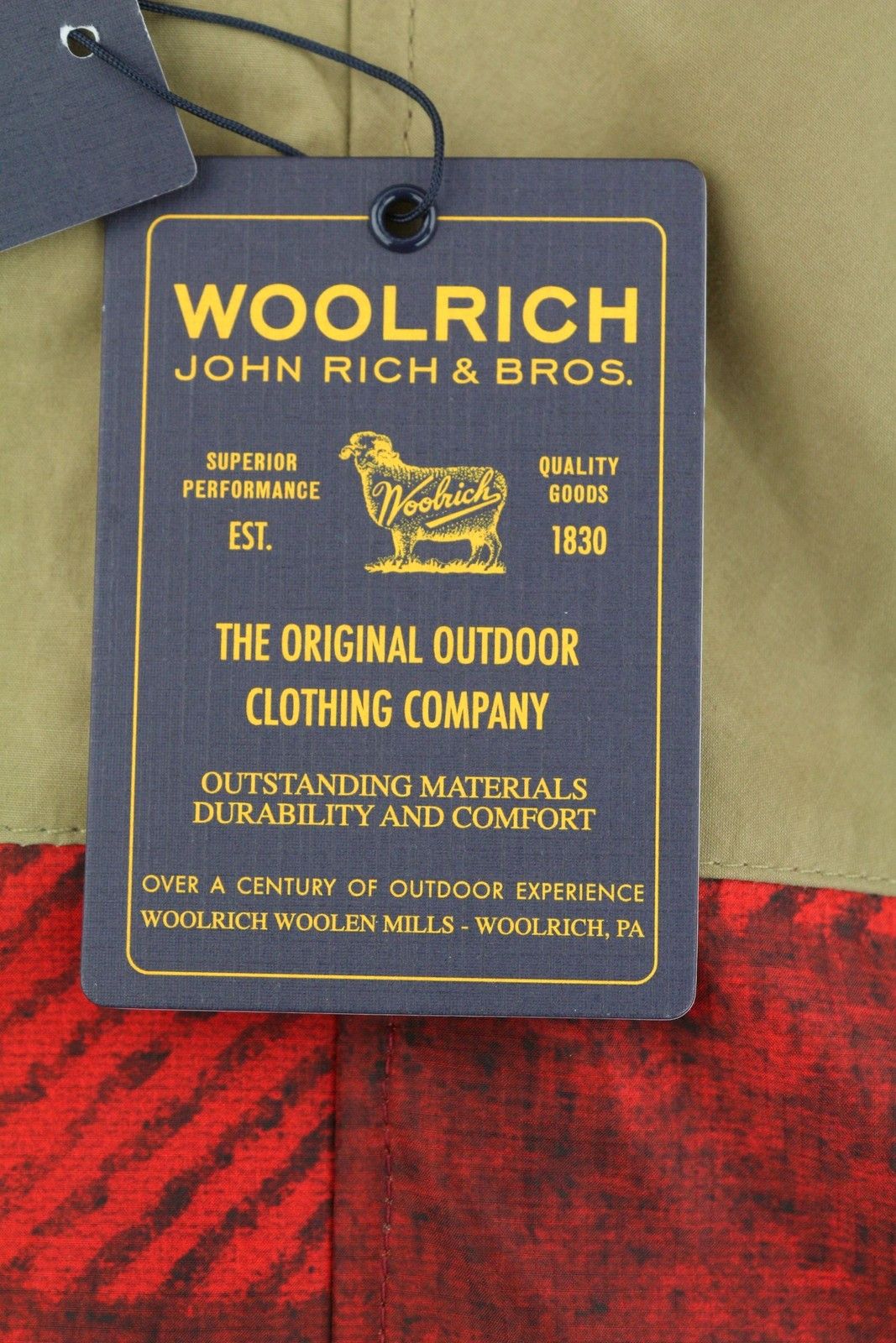 Woolrich Woolen Mills Loveland Fishtail L Parka Removable Sleeves 86709 Size US L / EU 52-54 / 3 - 10 Thumbnail