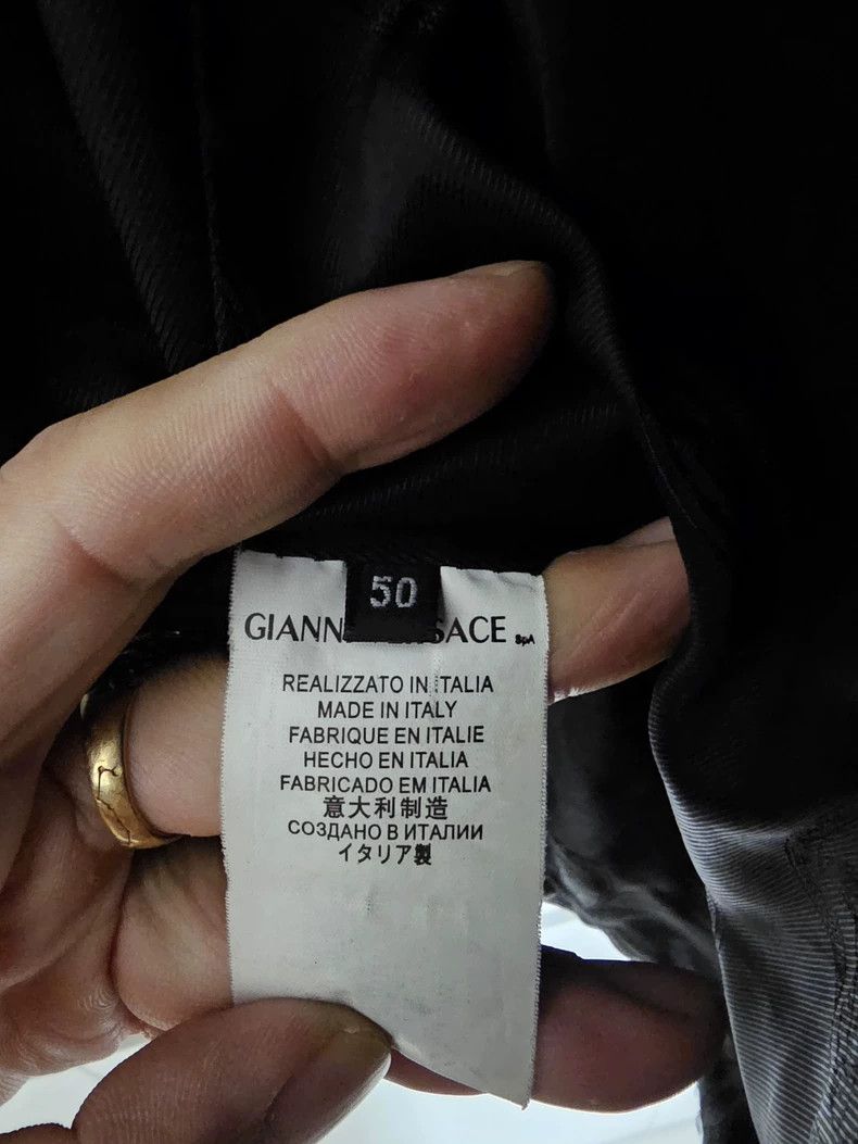 Versace Versace Leather jacket Baroque details vine embroidery she Size US L / EU 52-54 / 3 - 5 Thumbnail
