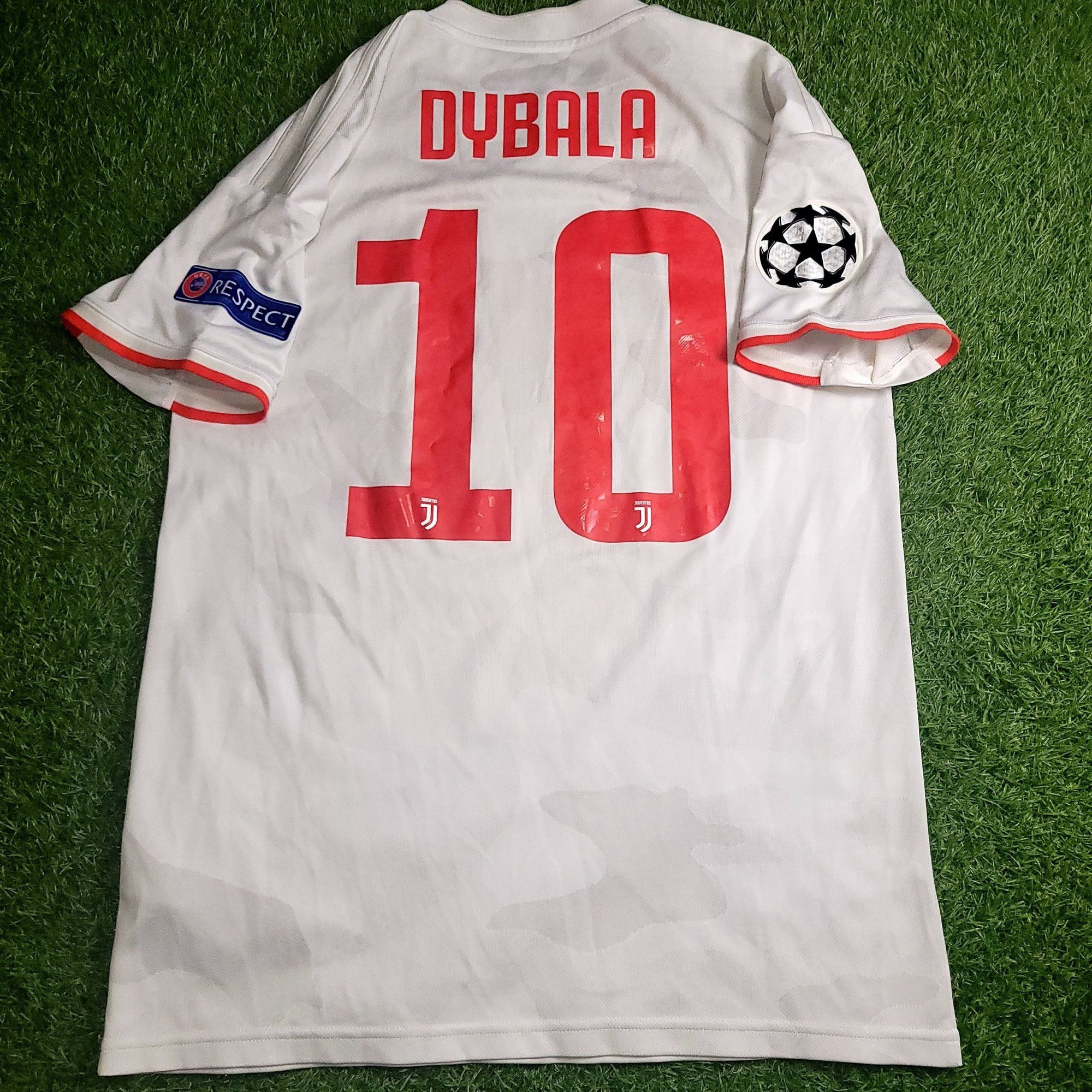 Adidas Dybala Juventus 2019 2020 Away UEFA Soccer Jersey Shirt M Size US M / EU 48-50 / 2 - 1 Thumbnail