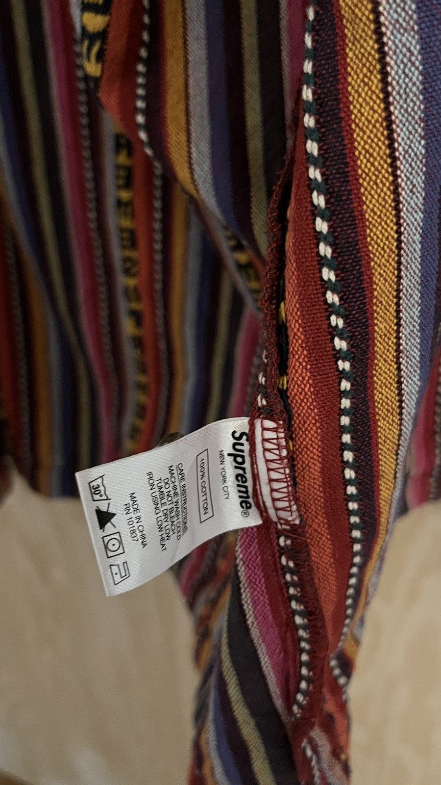 Supreme Supreme Woven Toggle Shirt SS20 Size US M / EU 48-50 / 2 - 4 Thumbnail