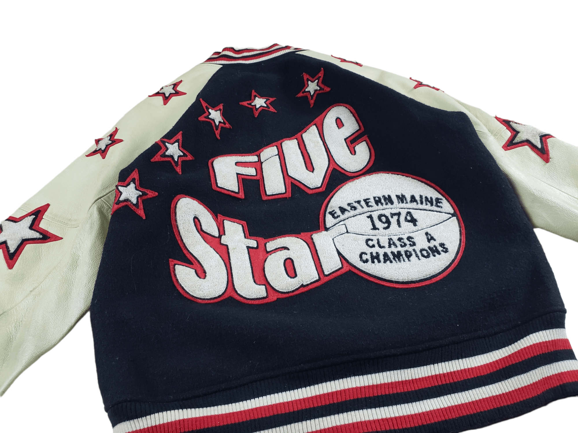 Vintage Vintage Varsity Basketball 5 Star Champion 74 Size US M / EU 48-50 / 2 - 4 Thumbnail
