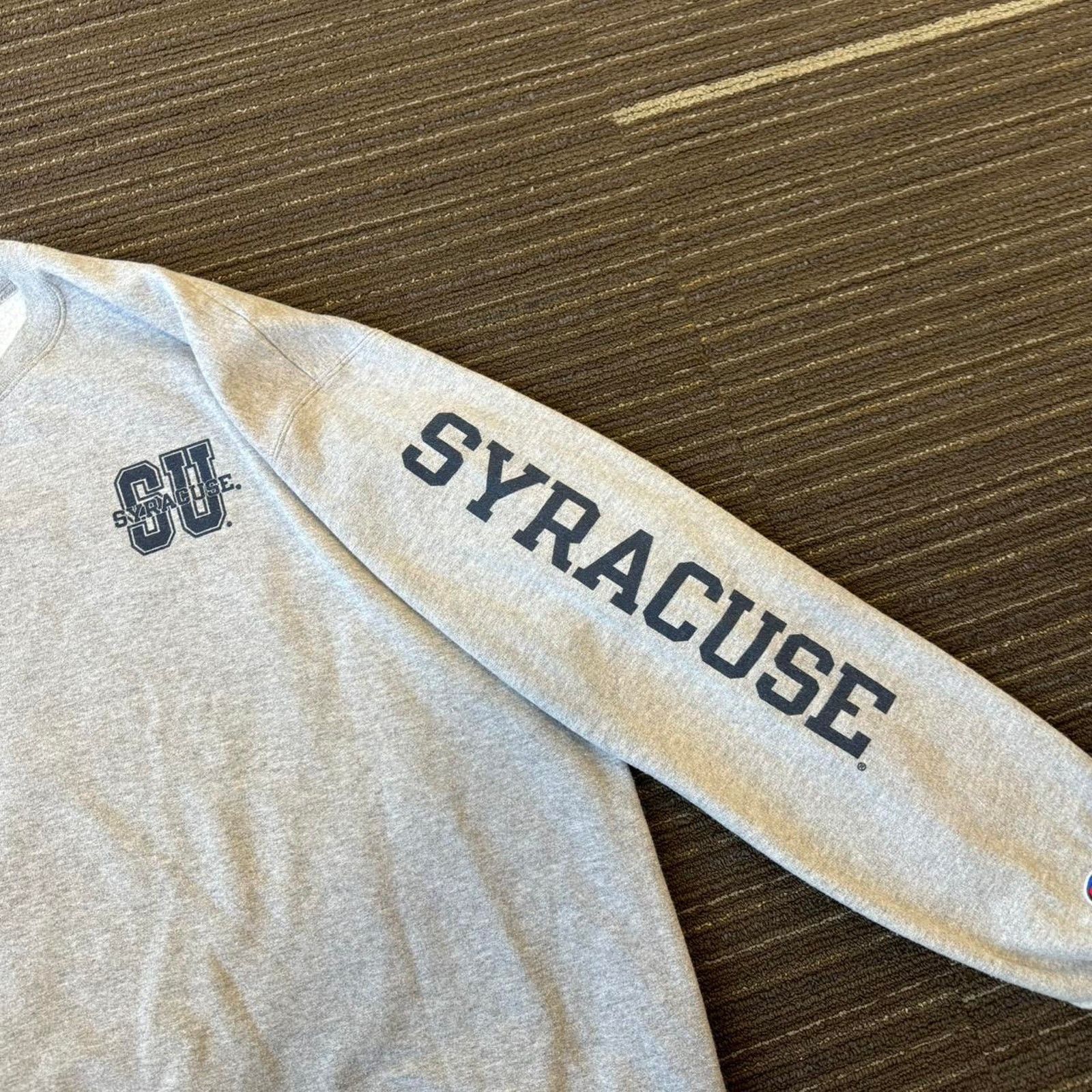 Champion 90s Champion Grey Syracuse University crewneck sweatshirt Size US XXL / EU 58 / 5 - 3 Thumbnail