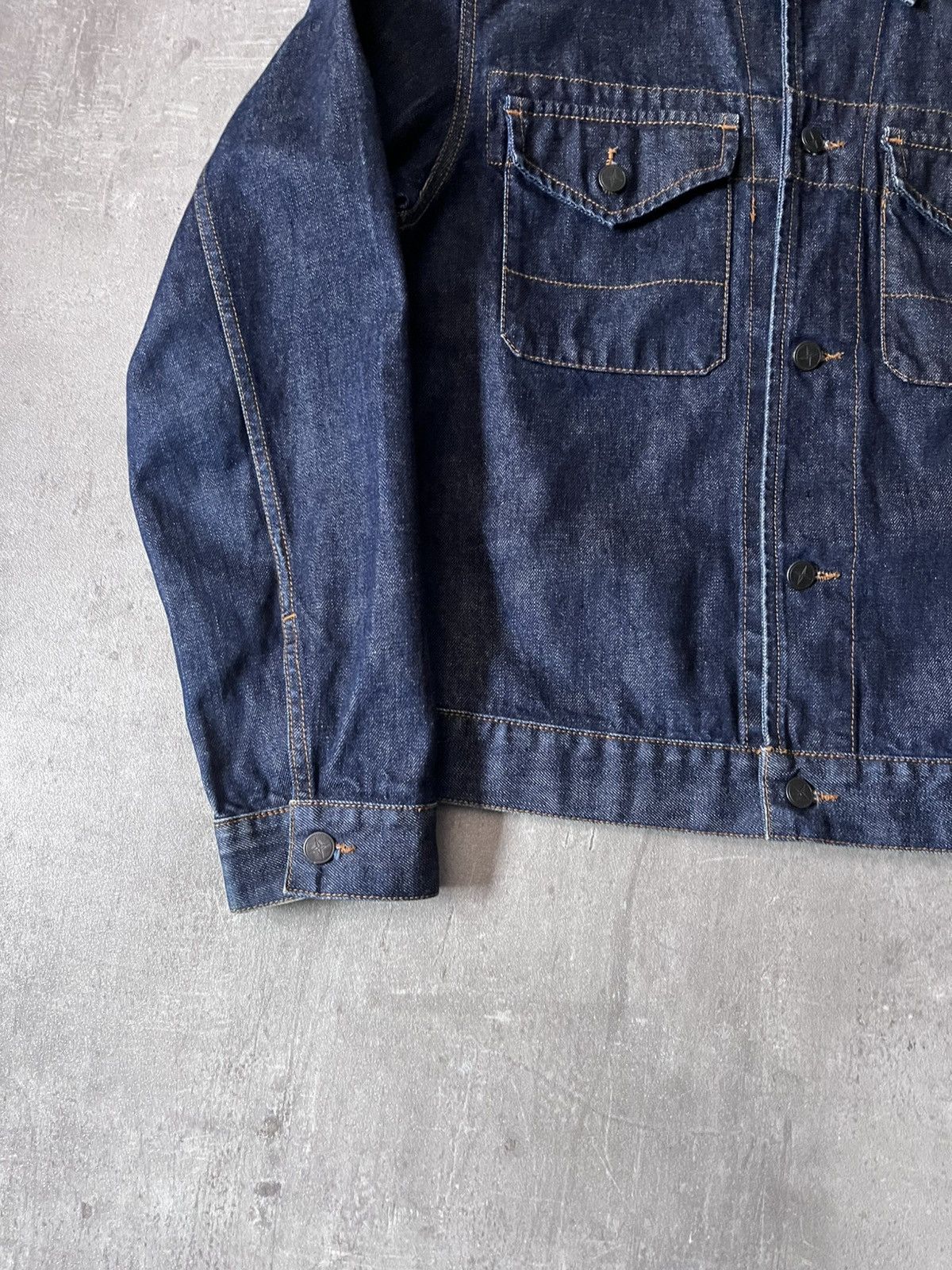 Vintage Stone Island denim jeans jacket rare