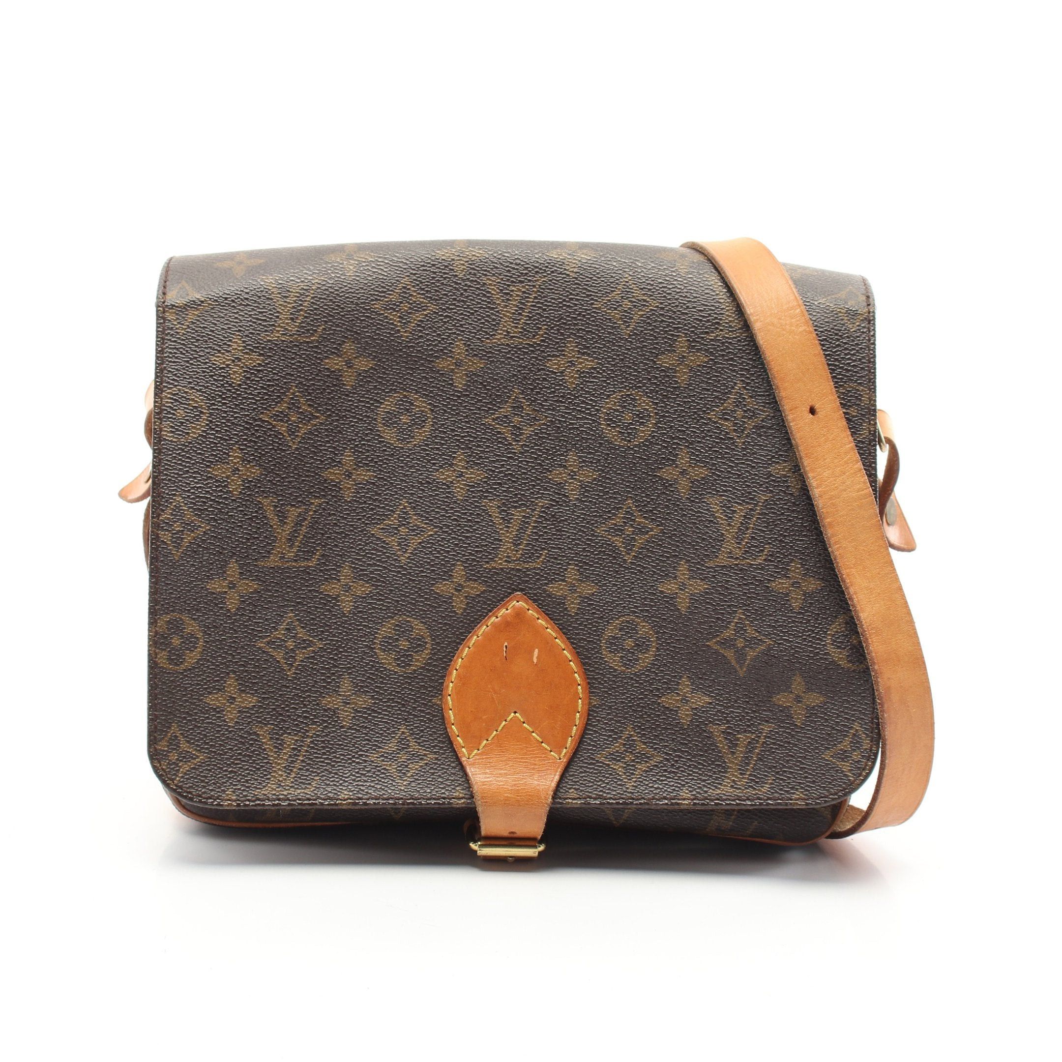 Louis Vuitton Louis Vuitton Cartesier Gm Monogram Shoulder Bag Leather Brown Size ONE SIZE - 1 Thumbnail