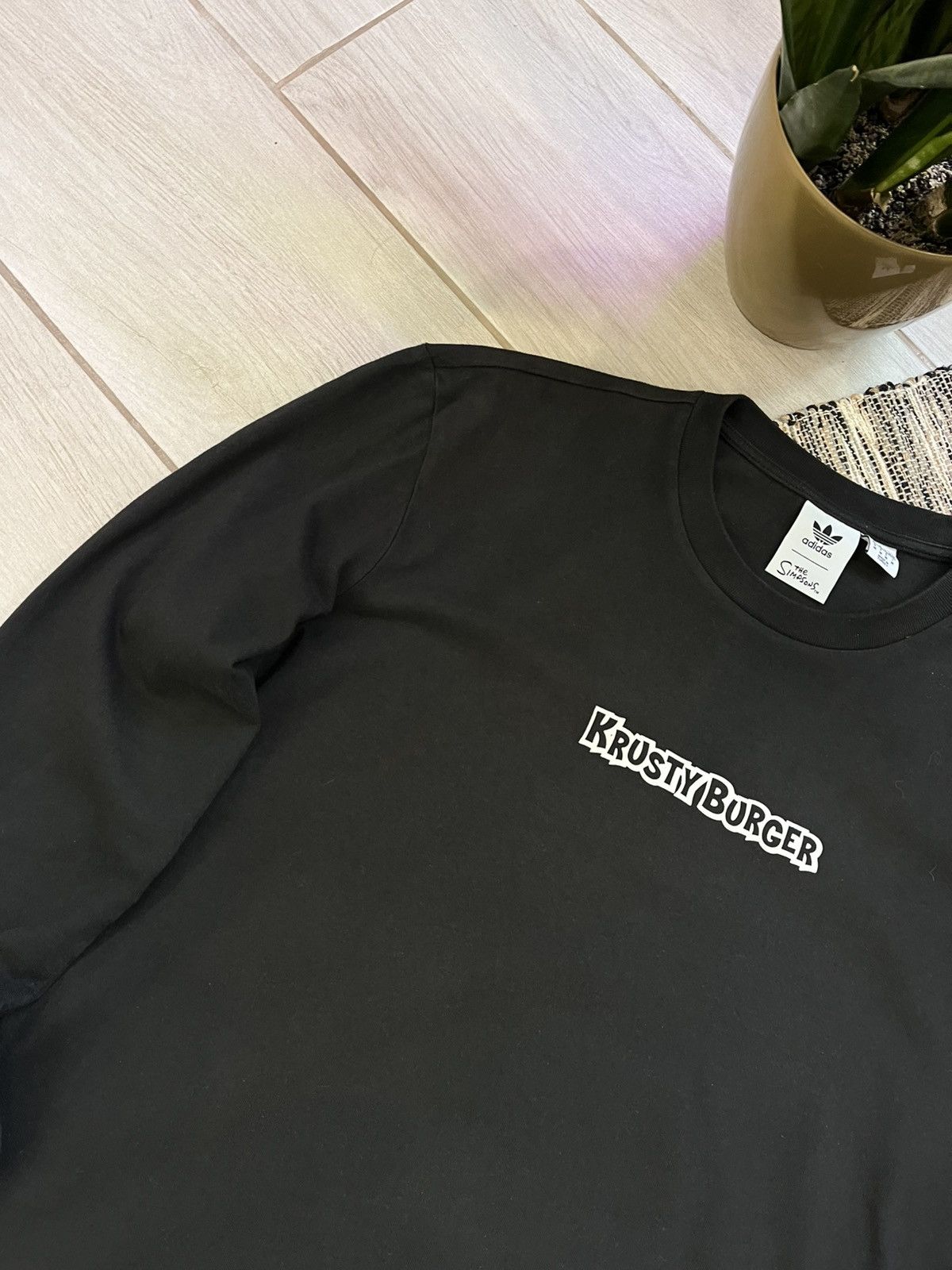 Adidas × The Simpsons Adidas The Simpsons Krusty Burger Long Sleeve Tee sk8 Size US M / EU 48-50 / 2 - 3 Thumbnail