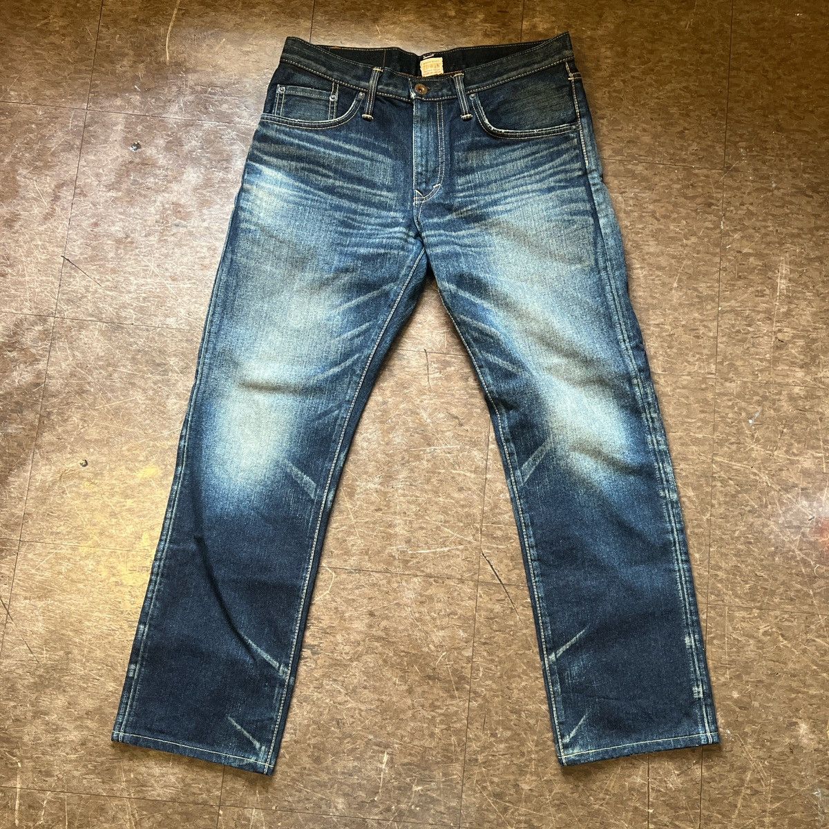 Edwin Edwin Dark Wash Jeans Size US 32 / EU 48 - 1 Thumbnail