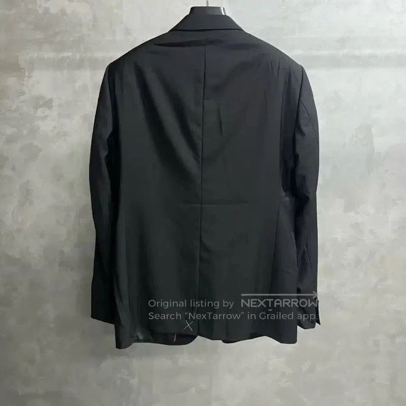 Moschino Moschino Men's Black Cotton Jacket Size L . Size US L / EU 52-54 / 3 - 6 Thumbnail