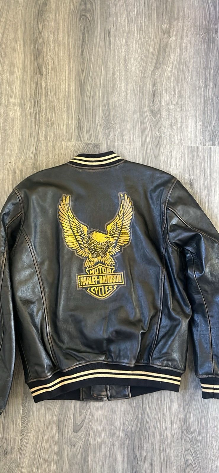 Harley Davidson Harley Davidson Leather Jacket - Size: LG Size US L / EU 52-54 / 3 - 2 Thumbnail