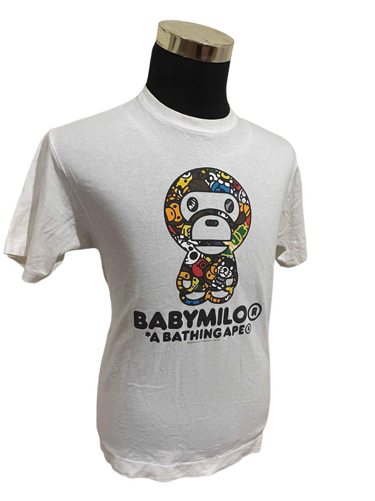 Bape VTG Babymilo A Bathing Ape Safari Tee Single Stitch Size M Size US M / EU 48-50 / 2 - 4 Thumbnail