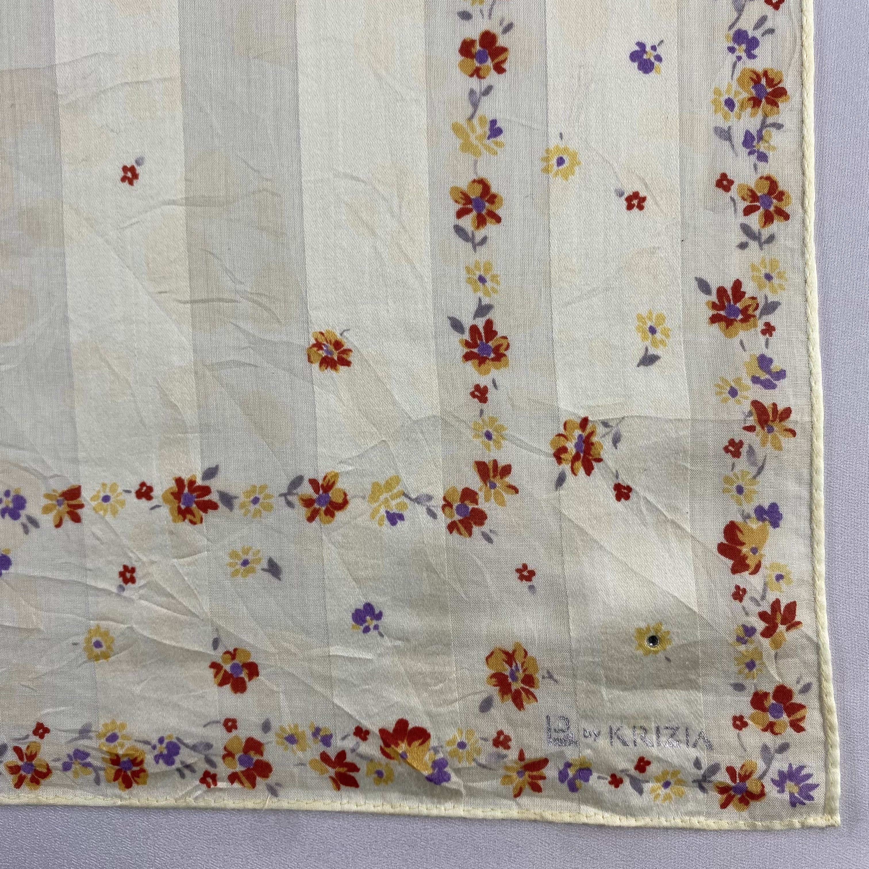 Krizia Uomo × Vintage Krizia Uomo Bandana/ Handkerchief / Neckerchief-P1108 Size ONE SIZE - 3 Thumbnail