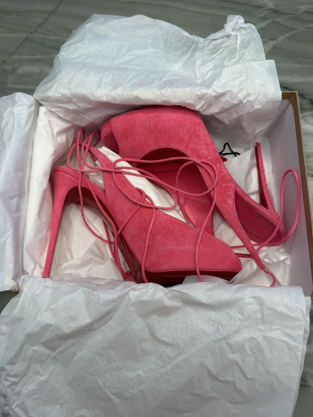 Christian Louboutin Lace Up NVP 120 Size US 10 / IT 40 - 6 Thumbnail