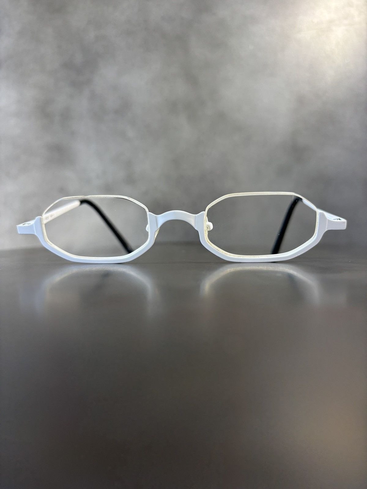 Other Alain Afflelou Eyeglasses Metal Half Rim Frames Drop e-forty Size ONE SIZE - 2 Thumbnail