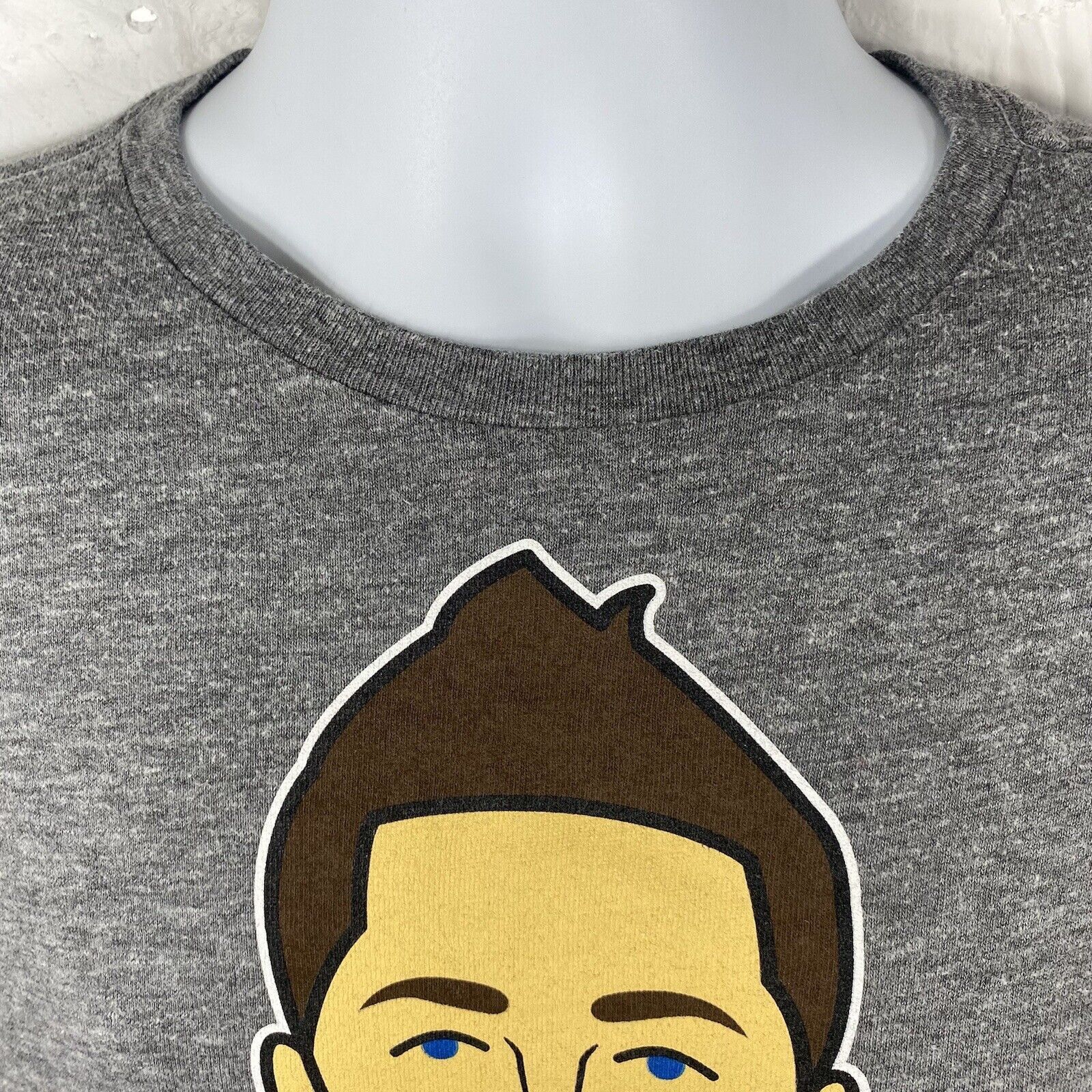 Adidas Adidas Houston Rockets Medium Chandler Parsons Gray T Shirt Size US M / EU 48-50 / 2 - 2 Thumbnail