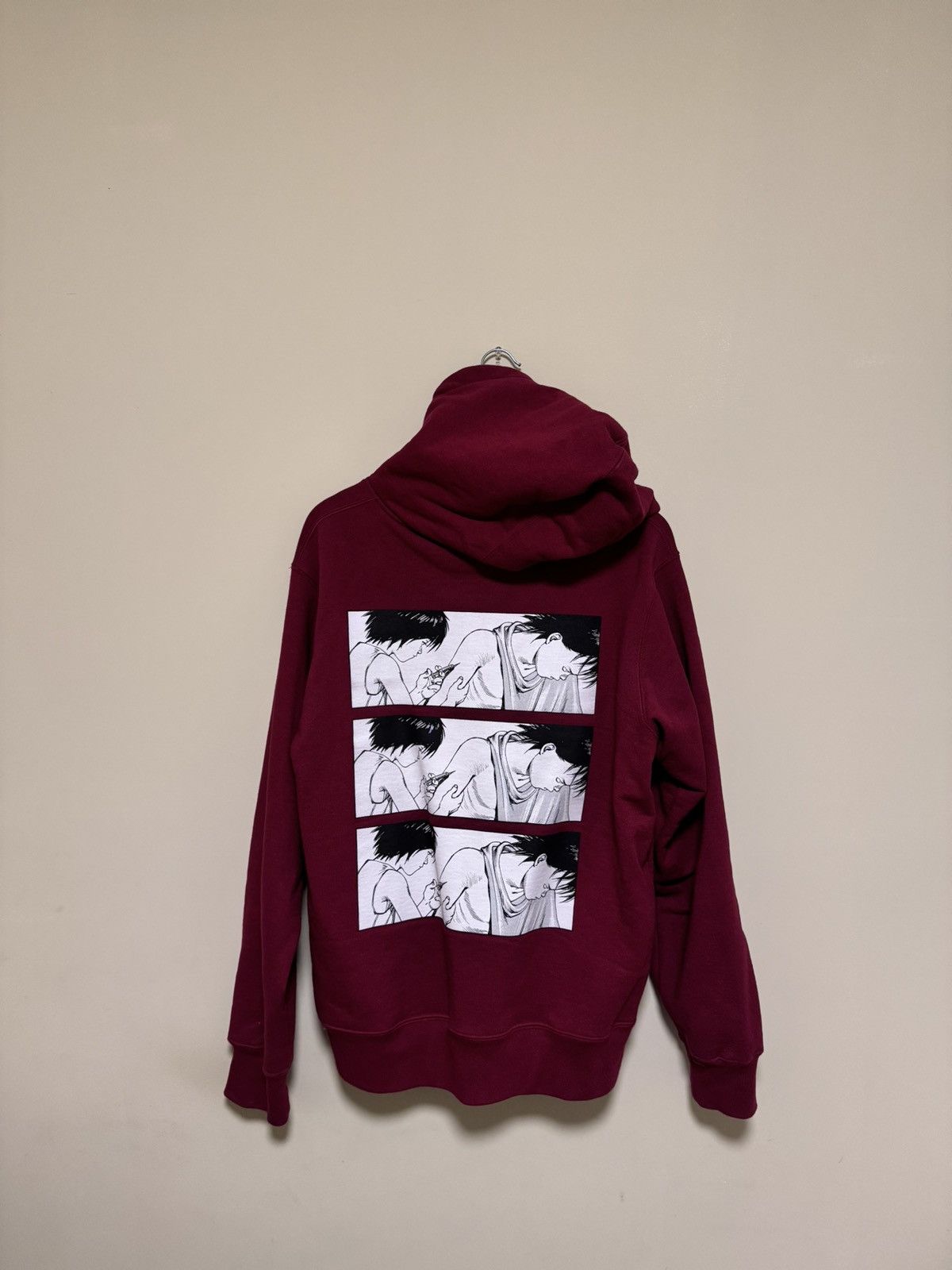 Supreme AKIRA Patches Hooded Sweatshirt (FW17) - $178