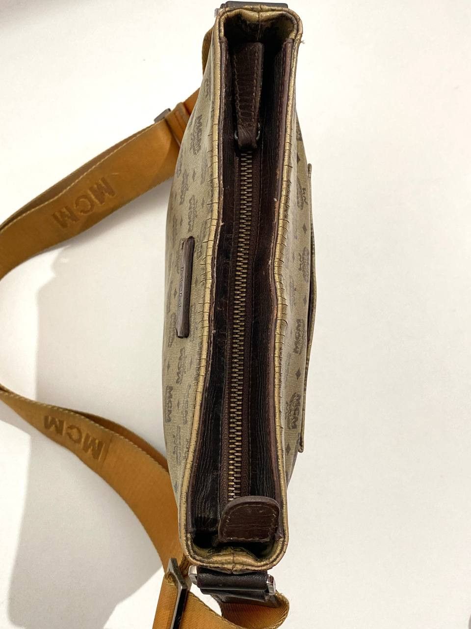 MCM MCM Logo Visetos Monogram Leather Cross Shoulder Bag Vintage Size ONE SIZE - 14 Thumbnail