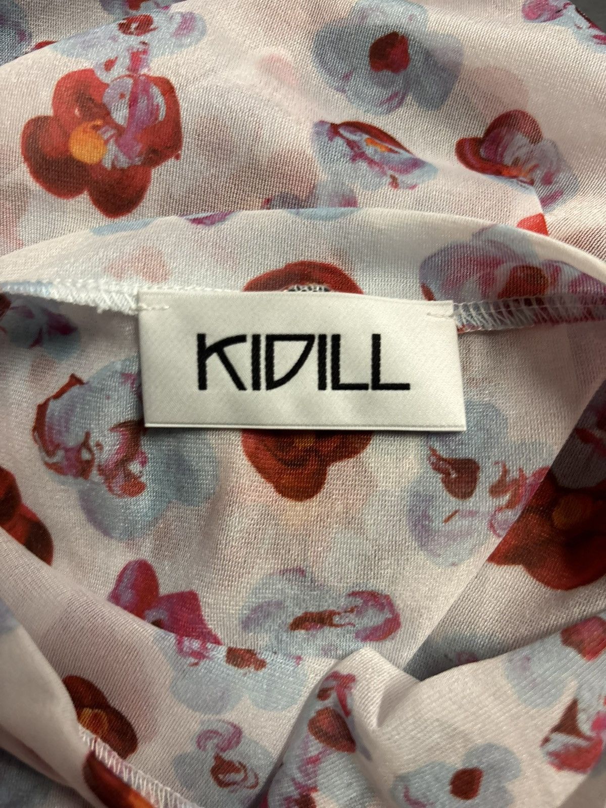 KIDILL Kidill Flower Mesh Long Sleeve T-shirt Size US XL / EU 56 / 4 - 3 Thumbnail