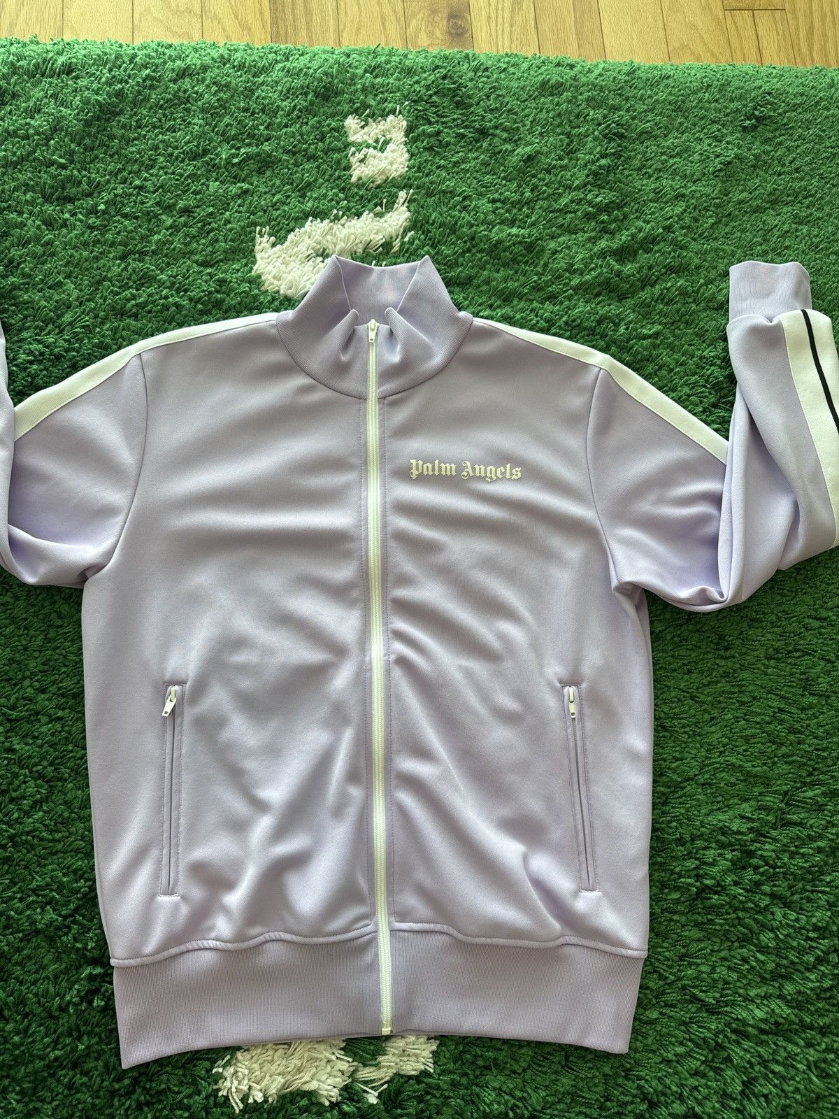 Palm Angels Palm Angels Classic Track Jacket & Pants Lilac/White Size US L / EU 52-54 / 3 - 3 Thumbnail
