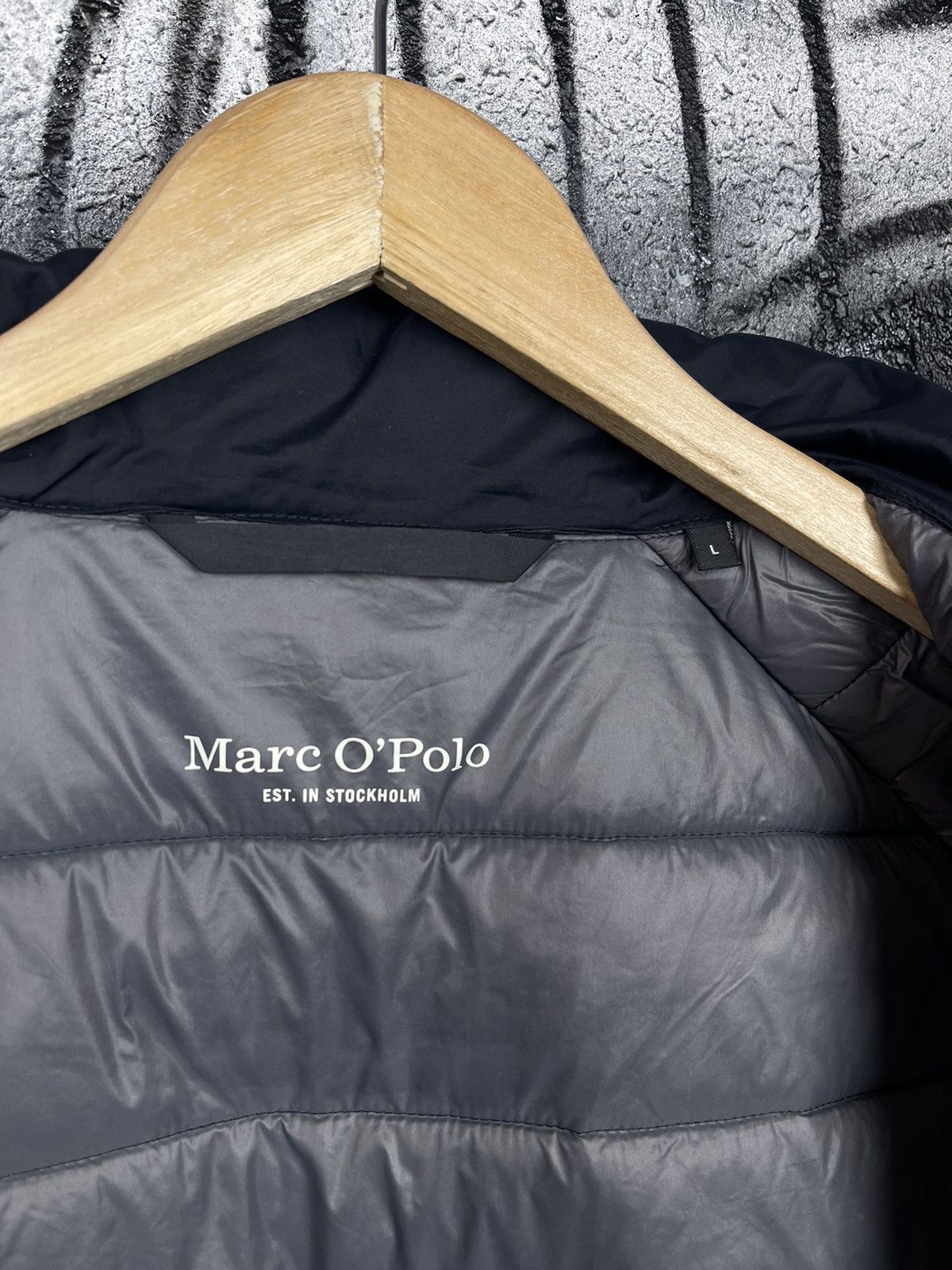 Marc O'Polo Marc O’ Polo Quilted Dark Blue Vest Recycled Fabric Men’s L Size US L / EU 52-54 / 3 - 11 Thumbnail