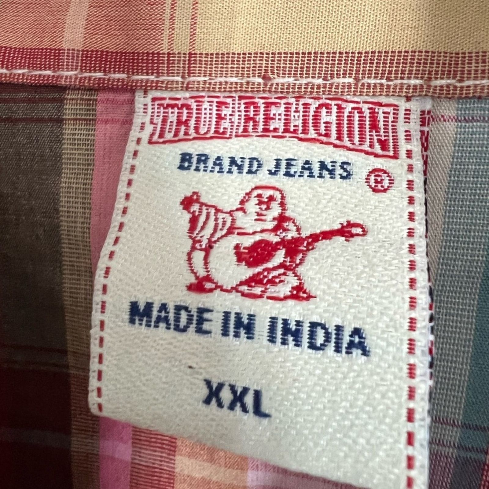 True Religion True Religion Shirt Mens Pearl Snap Button Horseshoe Pockets Size US XXL / EU 58 / 5 - 5 Thumbnail