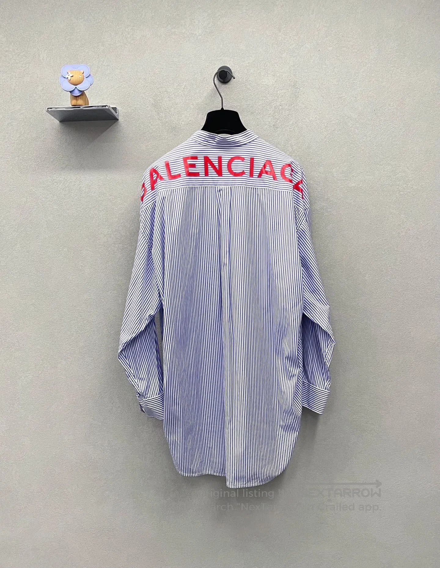 Balenciaga Balenciaga Blue Striped Shirt. Size US M / EU 48-50 / 2 - 2 Thumbnail