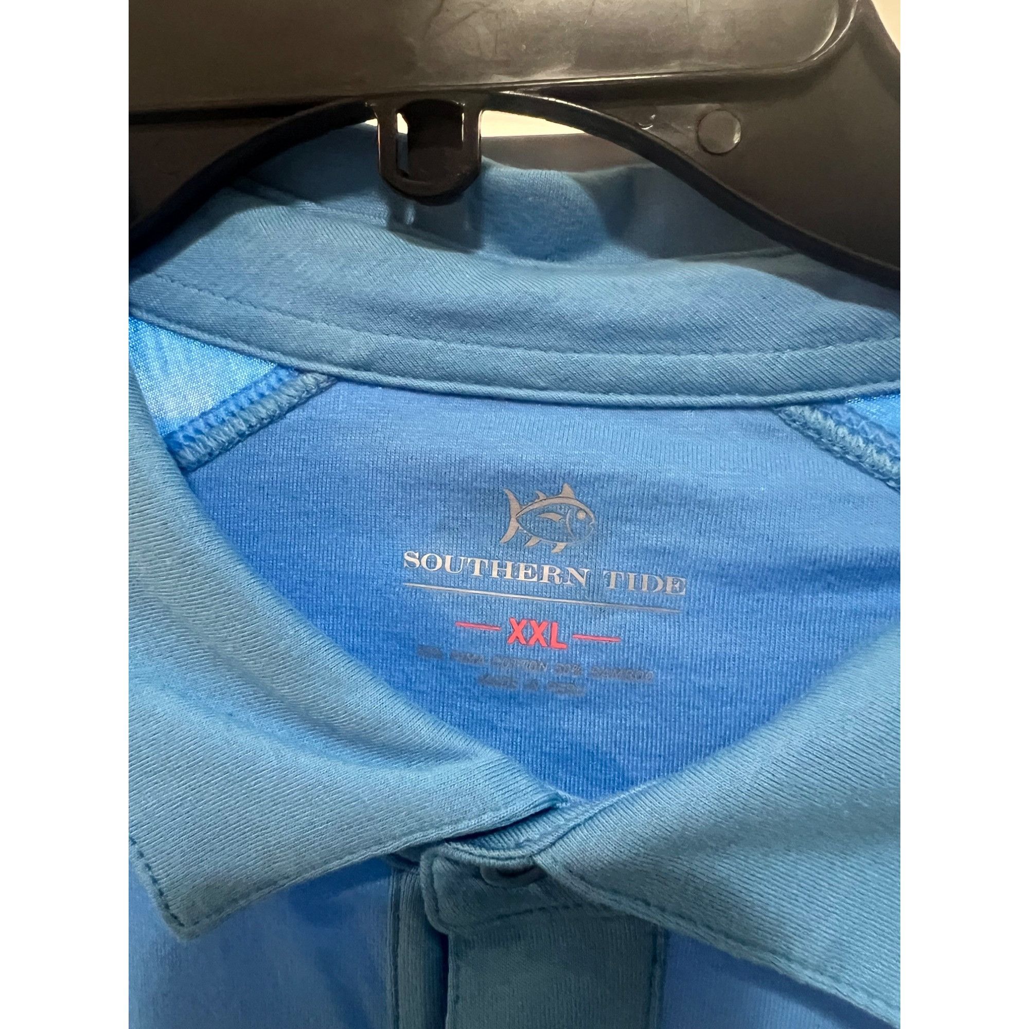 Southern Tide Southern Tide Mens Cotton / Bamboo Polo Shirt NWT - Size XXL Size US XXL / EU 58 / 5 - 2 Thumbnail