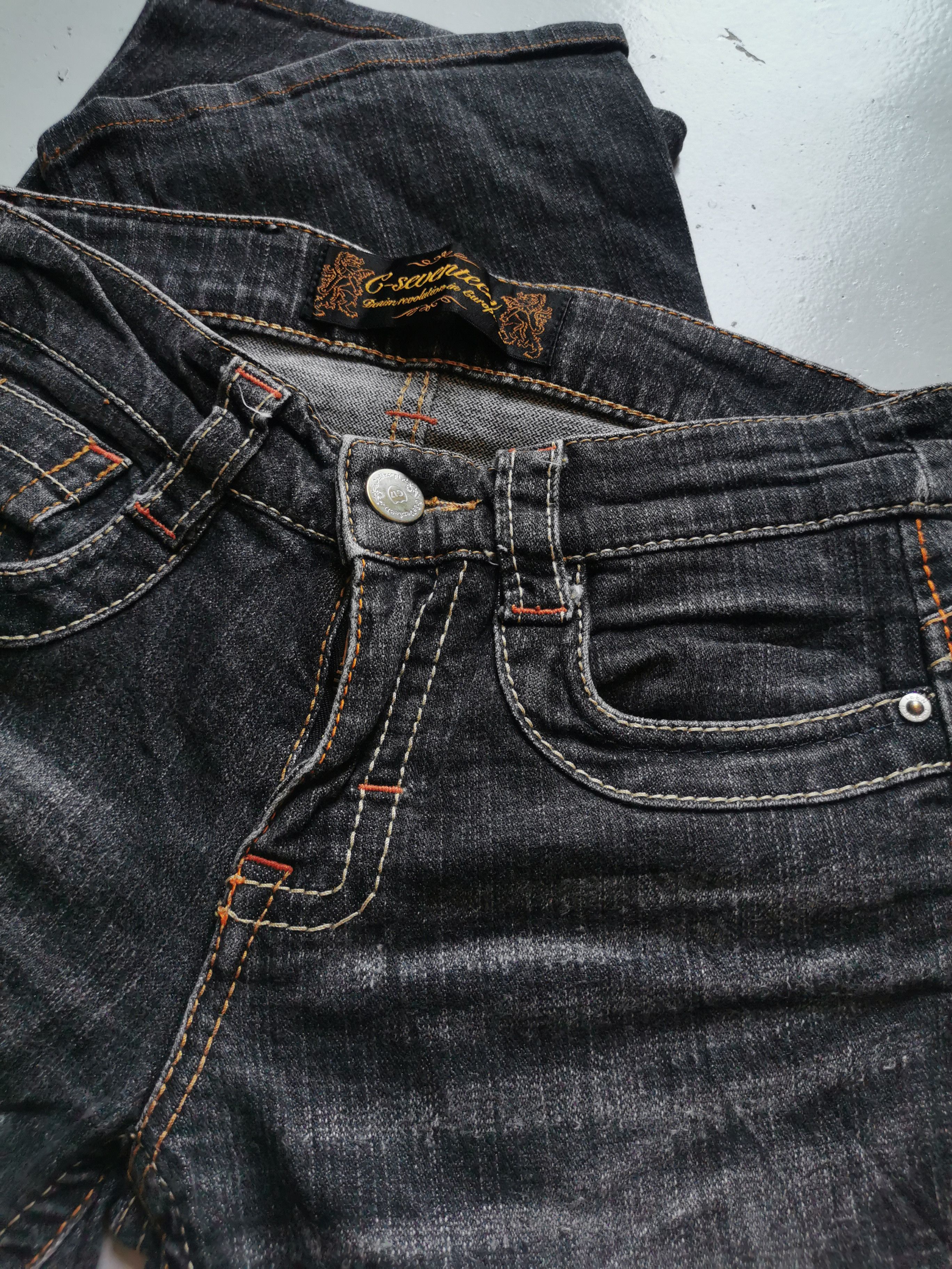 Tornado Mart 🇯🇵🔥🔥 VTG Japanese LGB Denim G-Seventen Flare Sick 🔥 Size US 28 / EU 44 - 5 Thumbnail