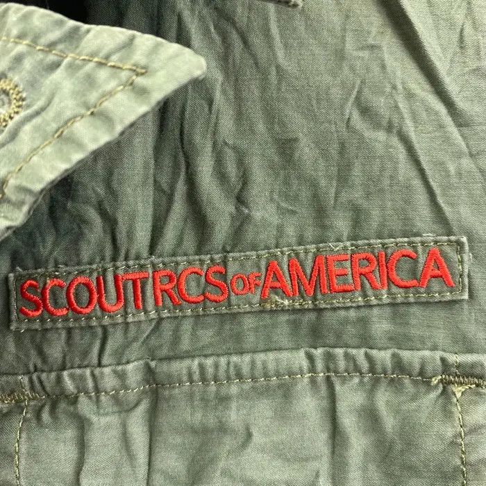 Vintage Vtg RODEO CROWN MILITARY Patchwork Army Jacket Parka Scout Size S / US 4 / IT 40 - 7 Thumbnail