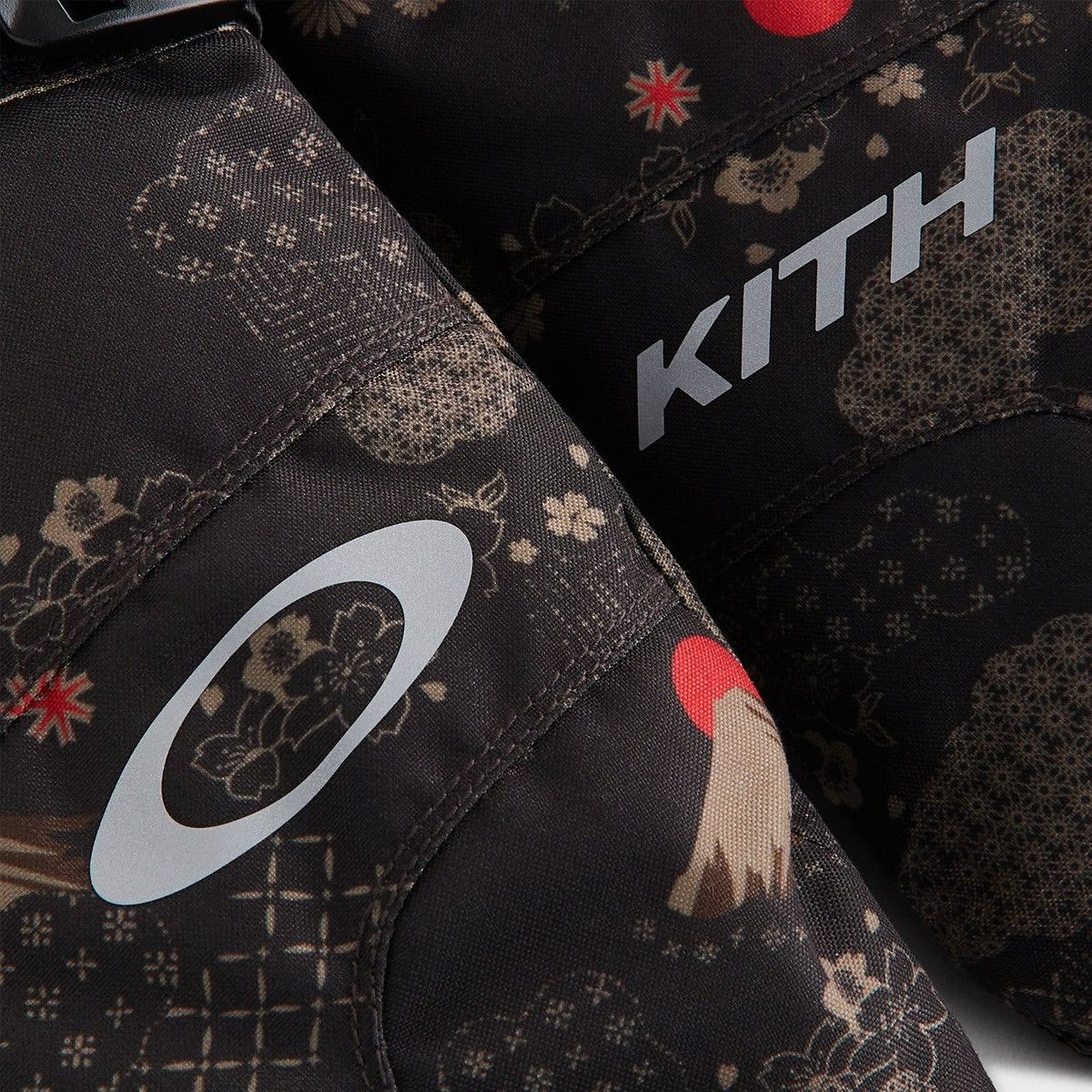 Kith × Oakley Kith for Oakley Gauntlet Mittens Graphic Print Size Large Size ONE SIZE - 4 Thumbnail