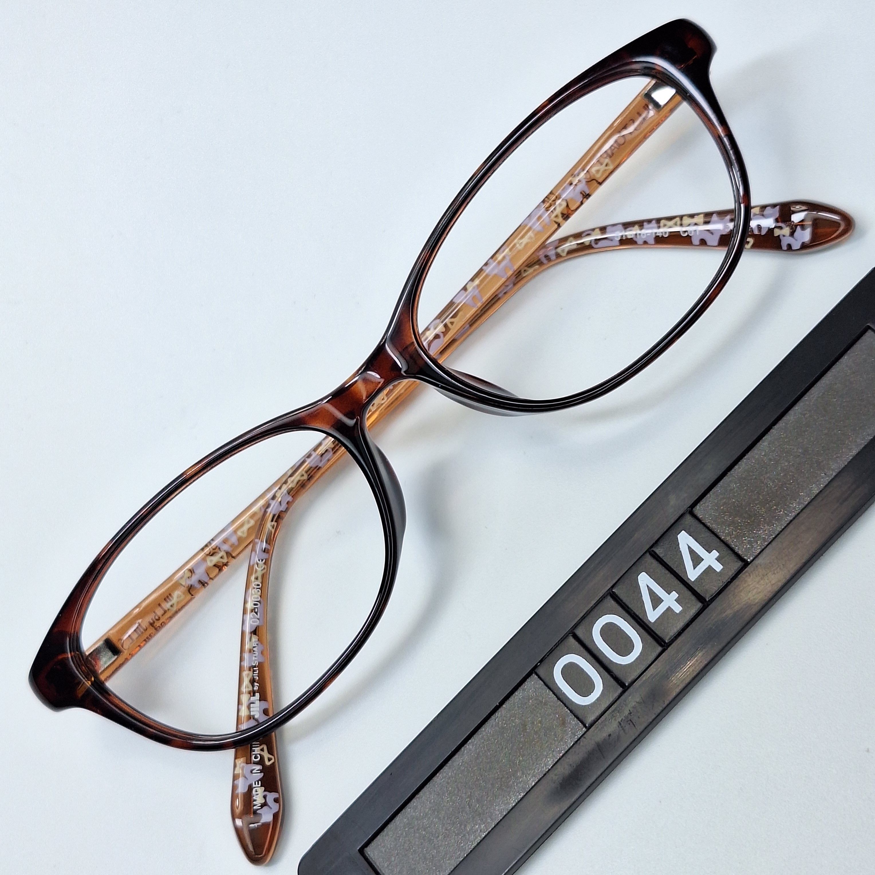 Jil Stuart Jill by Jillstuart 02-0030 Tortoise Eyeglass Frame Y2K Size ONE SIZE - 1 Thumbnail