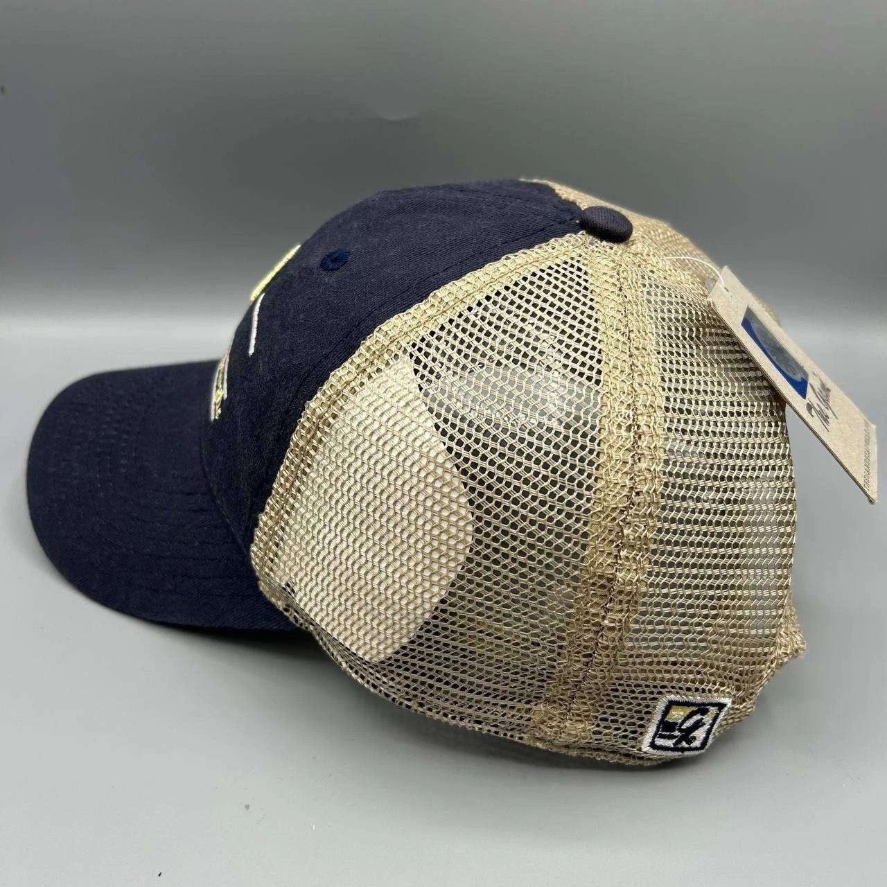 The Game Vintage University of Pittsburgh Trucker Hat Men Snap Back Size ONE SIZE - 5 Thumbnail
