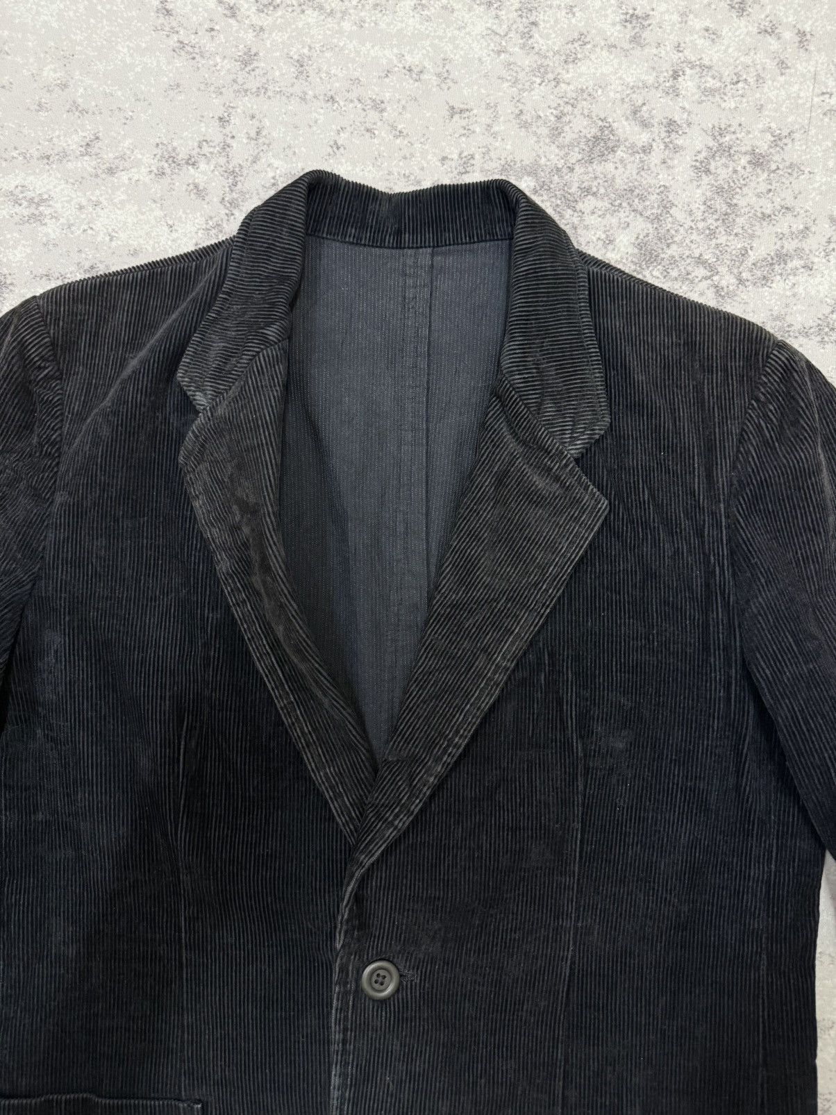 Big John Vintage Lucky bg Bigjohn Open Colar Cudroy Coat Jacket Size US S / EU 44-46 / 1 - 6 Thumbnail