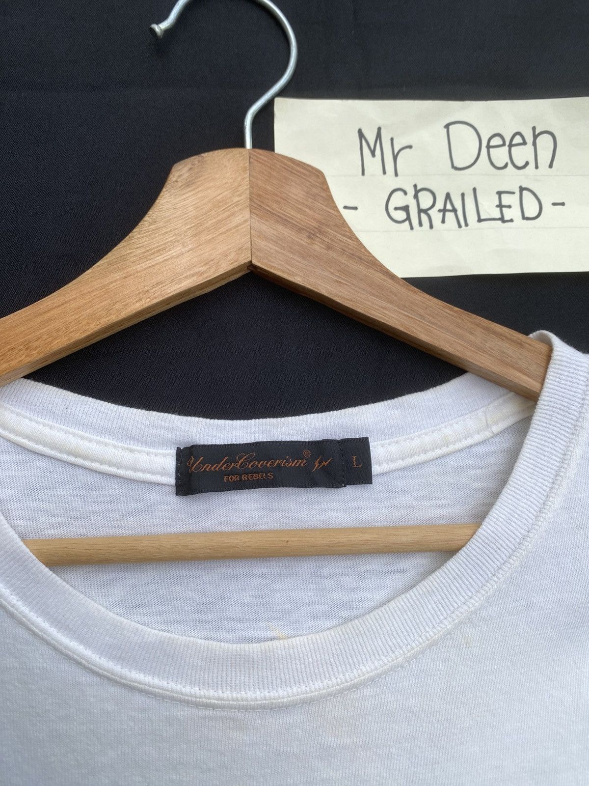 Fragment Design × Undercover RARE!! Undercoverism X Fragment Designt Mens Tee Size US L / EU 52-54 / 3 - 10 Thumbnail
