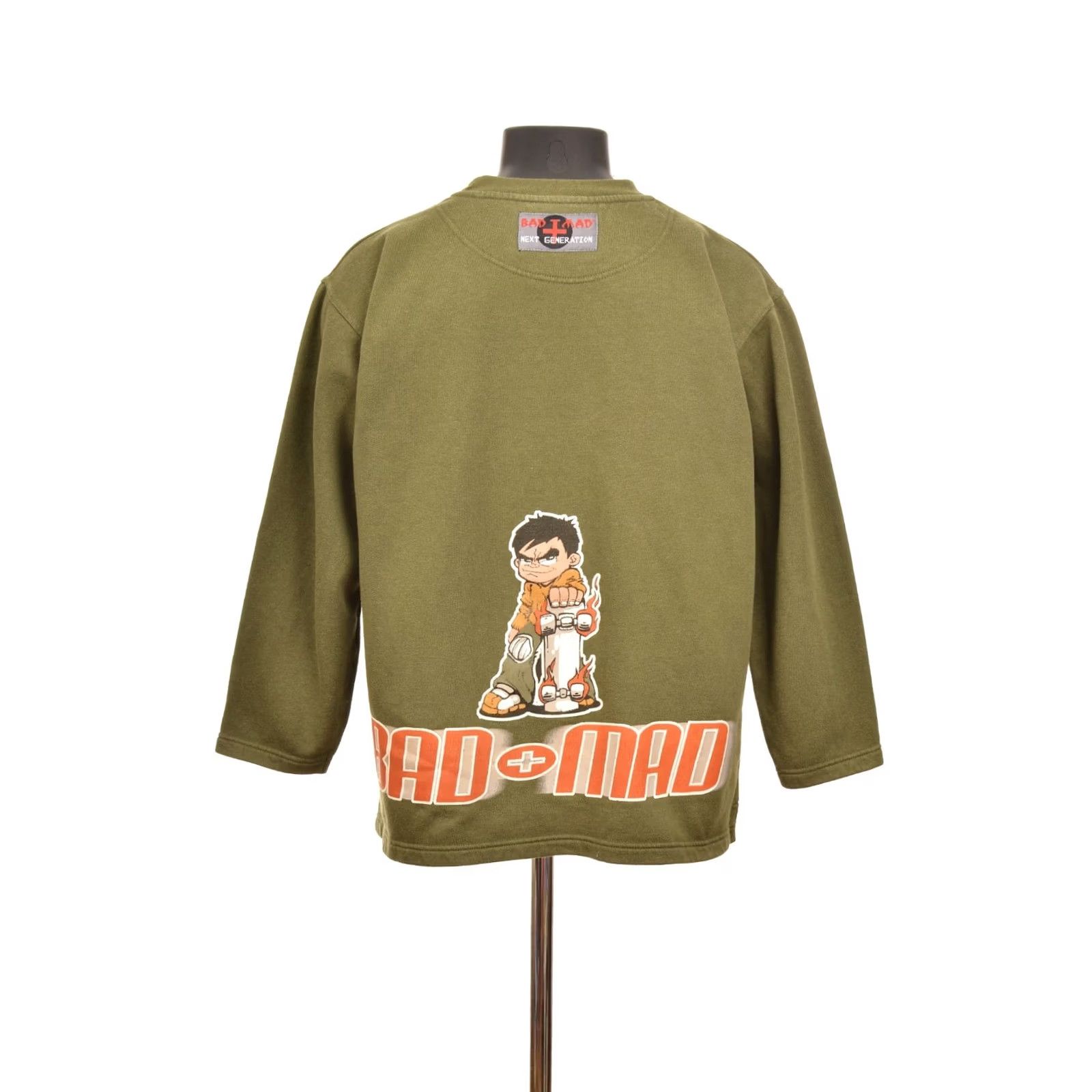 Vintage Bad+Mad Vintage Hot Wheels Skate SB Skateboard Pullover Sweatshirt Size S Mens Green Pullover Sweatshirt SB Skateboard Vintage 90s Size US S / EU 44-46 / 1 - 5 Thumbnail