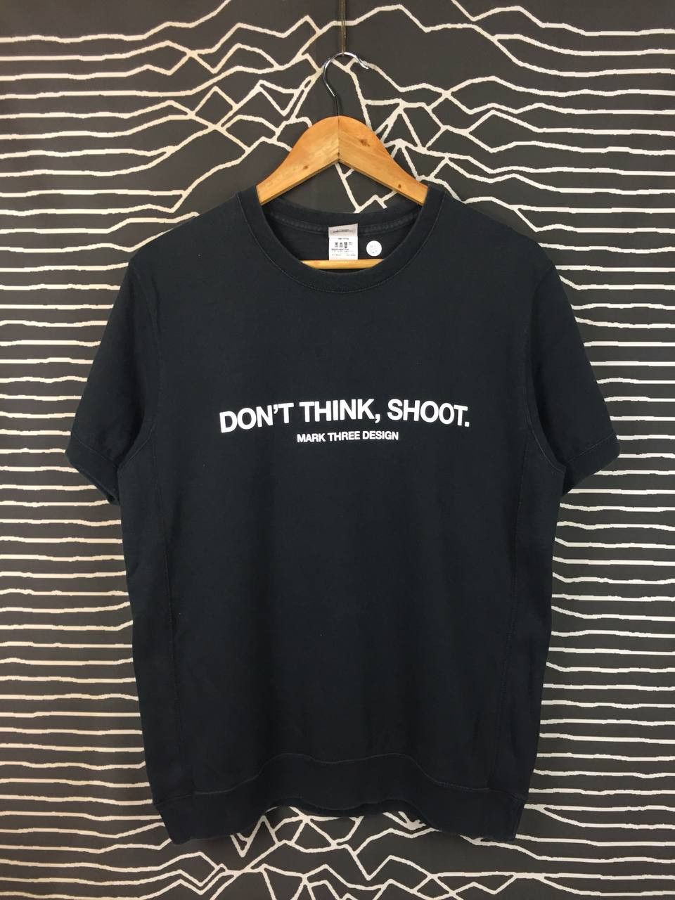 Japanese Brand United Athle X Mark Three Design Don't Think Shoot Tee Size US L / EU 52-54 / 3 - 1 Thumbnail