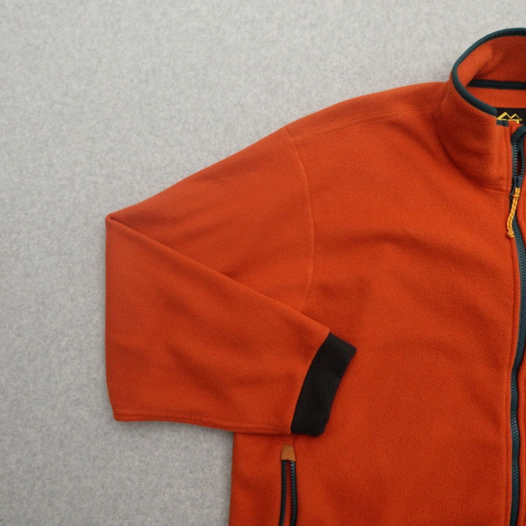 Vintage VINTAGE REI Jacket Womens 1XL Orange Full Zip Fleece with Pockets Outdoor 26x25 Size XL / US 12-14 / IT 48-50 - 4 Thumbnail