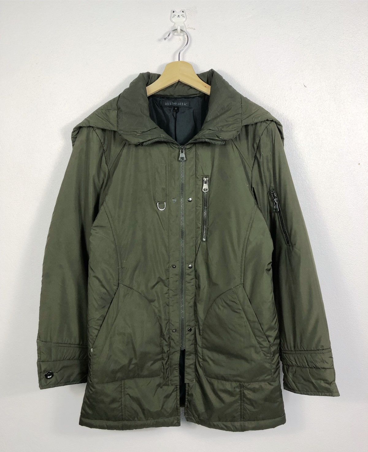 In The Attic Rare In The Attic Puffer Hoodie Jacket Size US M / EU 48-50 / 2 - 6 Thumbnail