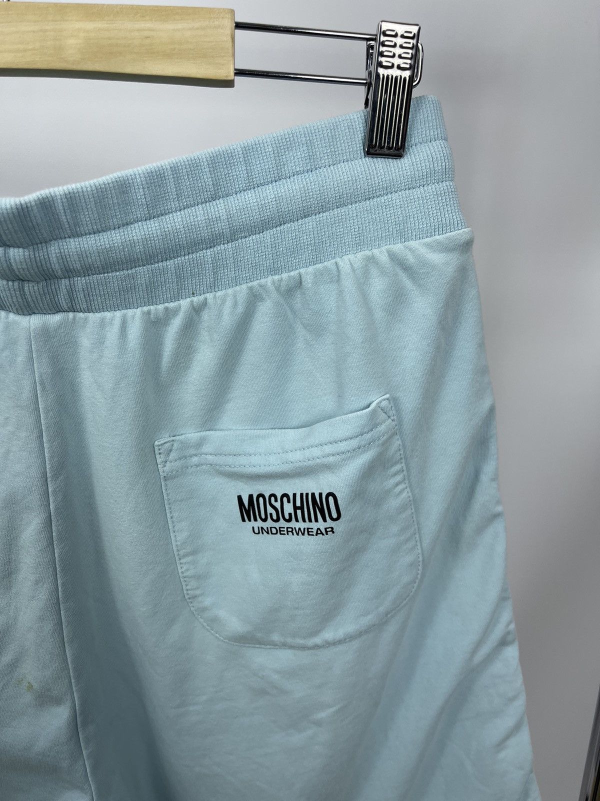 Moschino Moschino Underwear Shorts Size M Multi Logo Blue Size US 32 / EU 48 - 5 Thumbnail